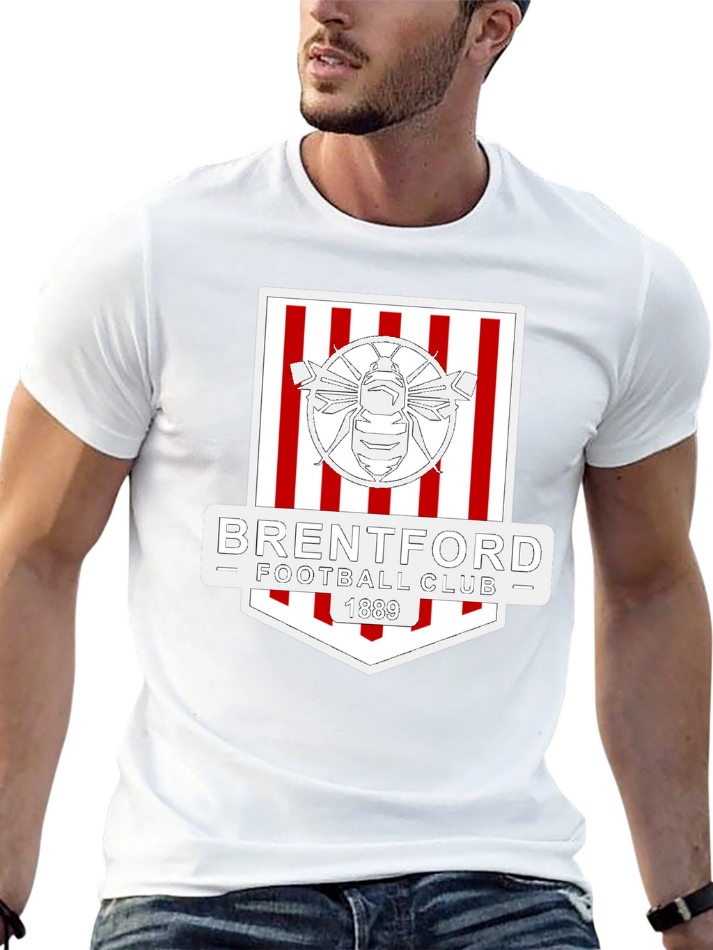 Brentford Football Club Crest T-Shirt