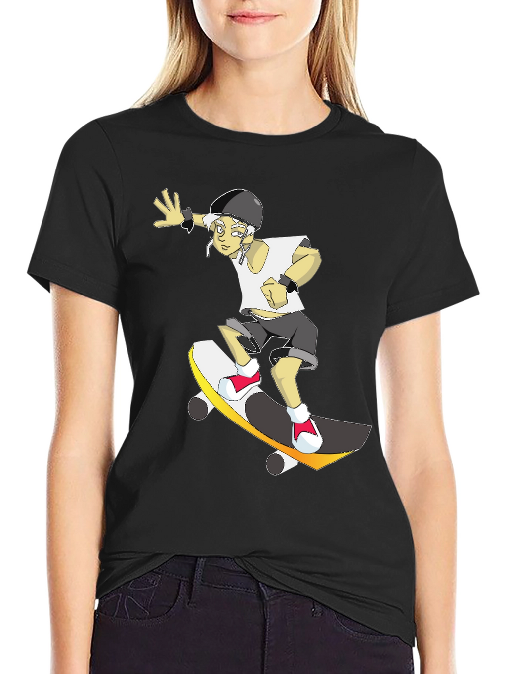 Skateboarder T-Shirt - Cool Graphic Tee