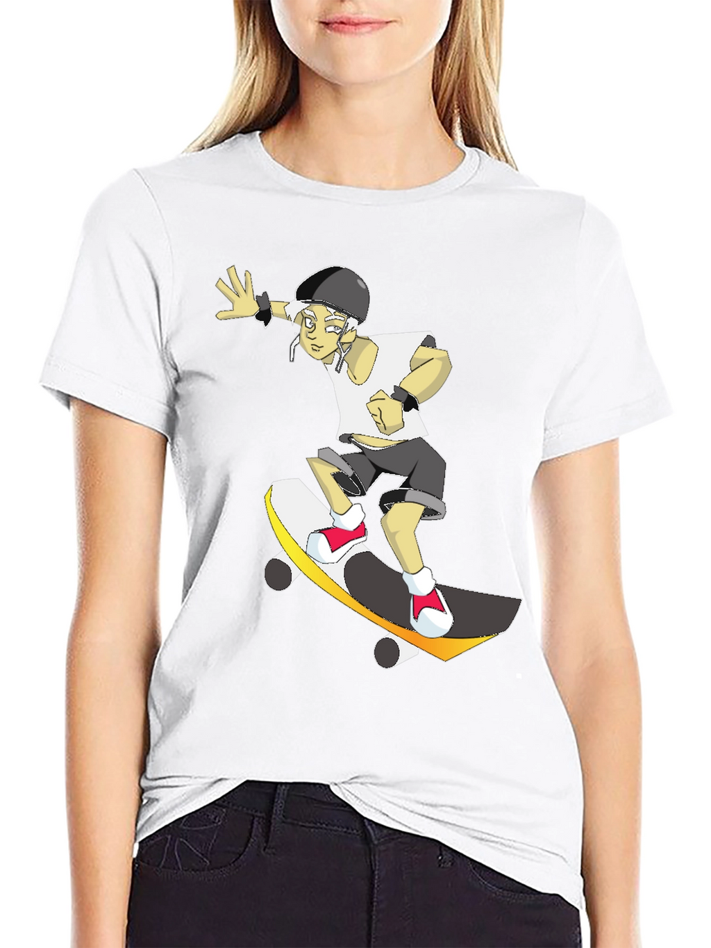 Skateboarder T-Shirt - Cool Graphic Tee