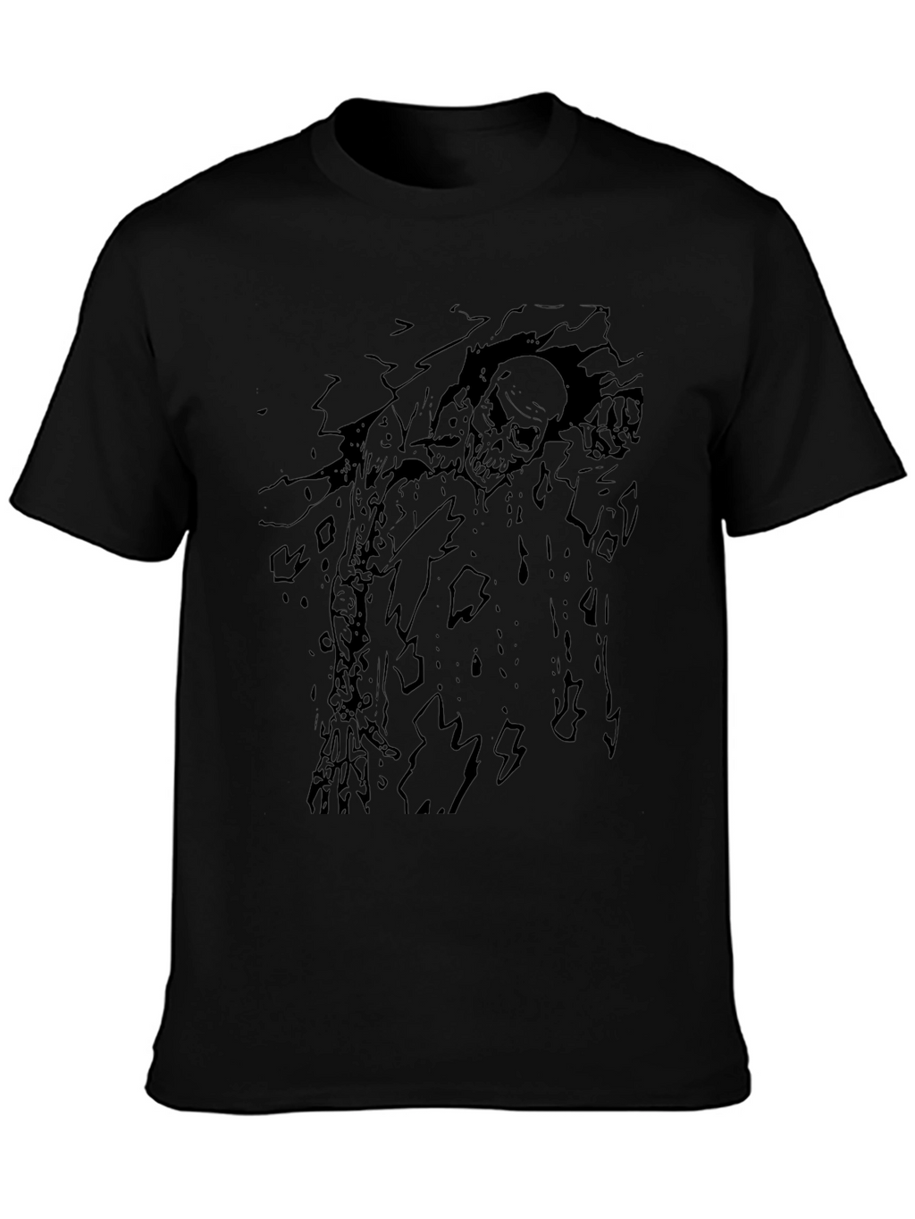 Zombie Graphic T-Shirt - Creepy Undead Design