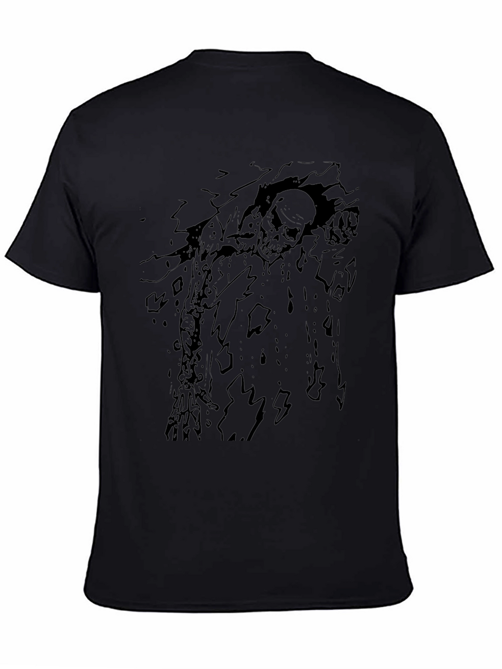 Zombie Graphic T-Shirt - Creepy Undead Design