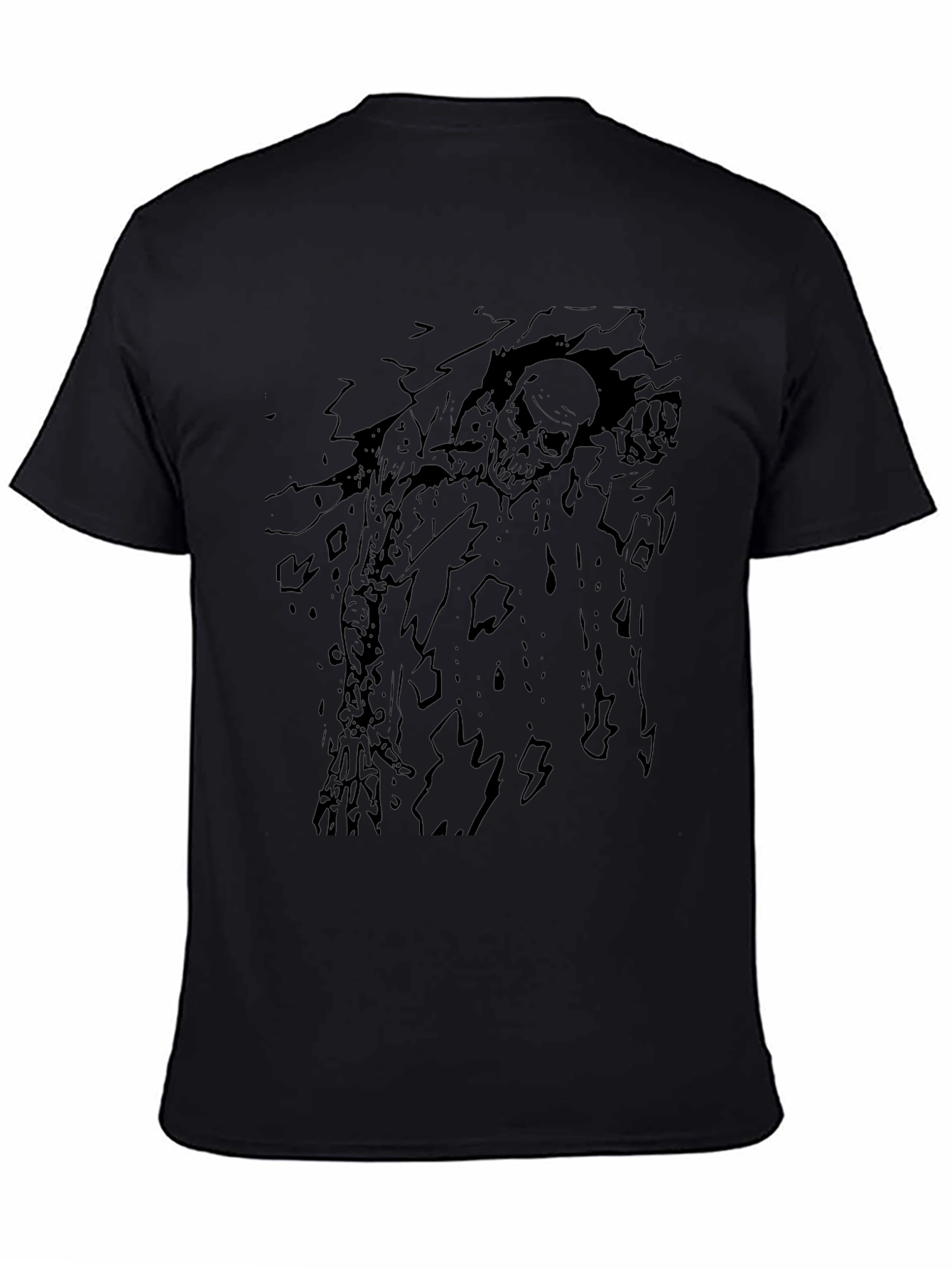Zombie Graphic T-Shirt - Creepy Undead Design