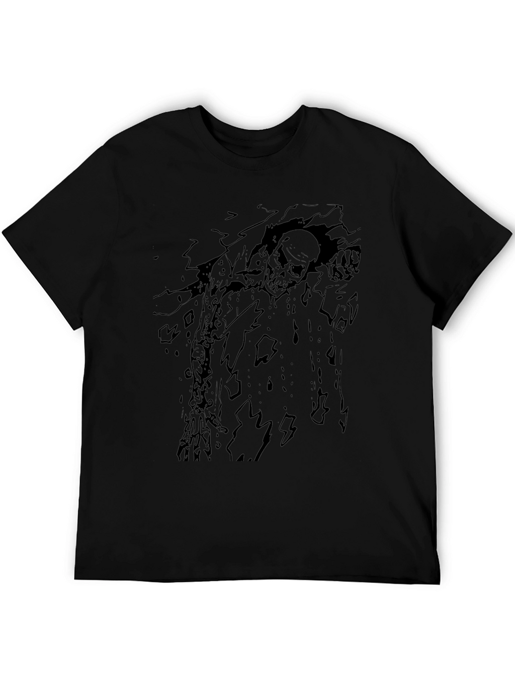 Zombie Graphic T-Shirt - Creepy Undead Design