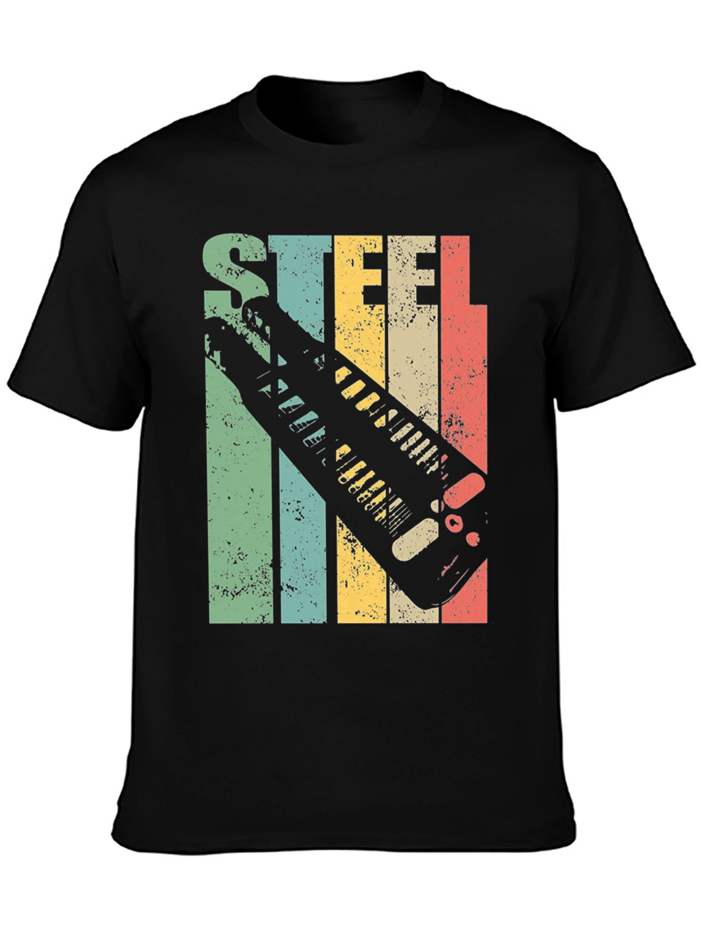 Steel Guitar T-Shirt - Retro Design
