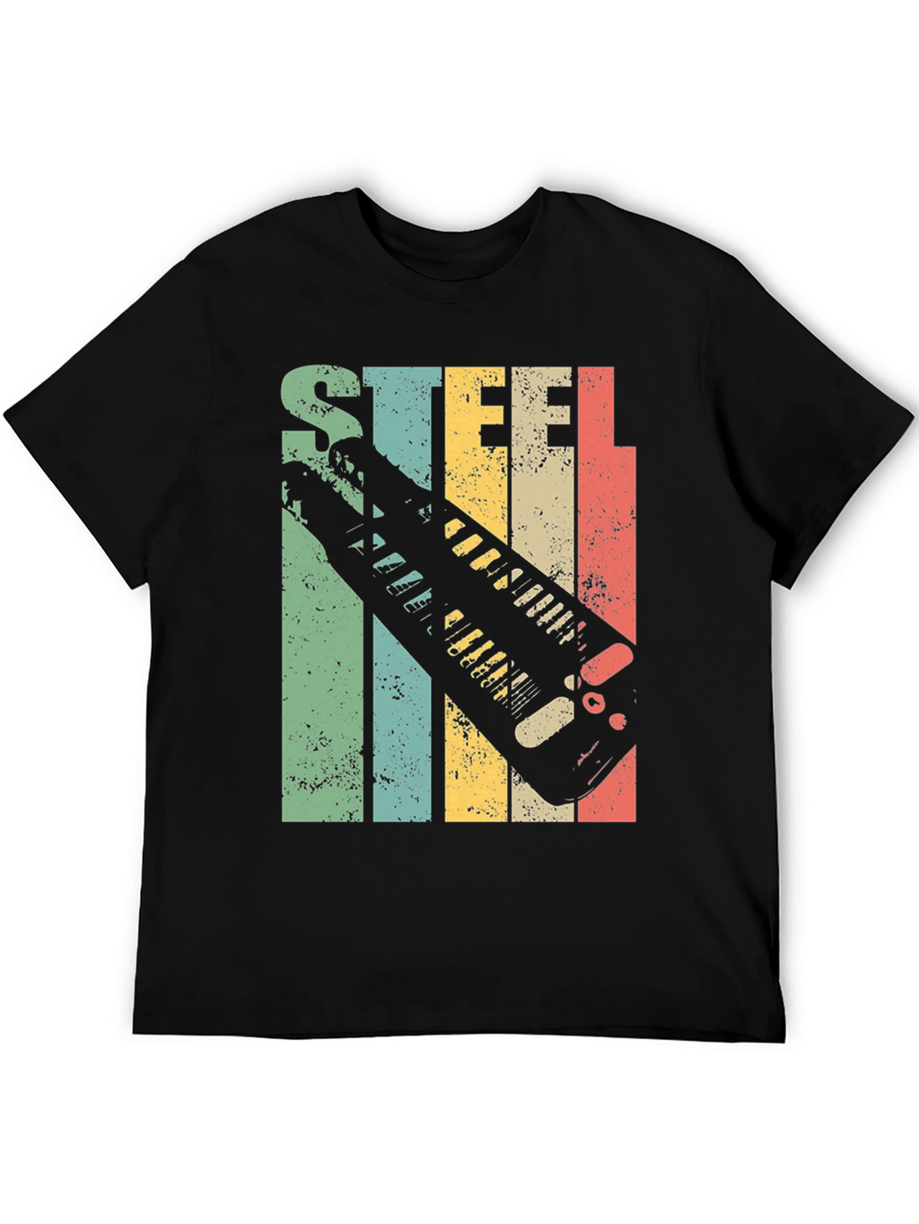 Steel Guitar T-Shirt - Retro Design