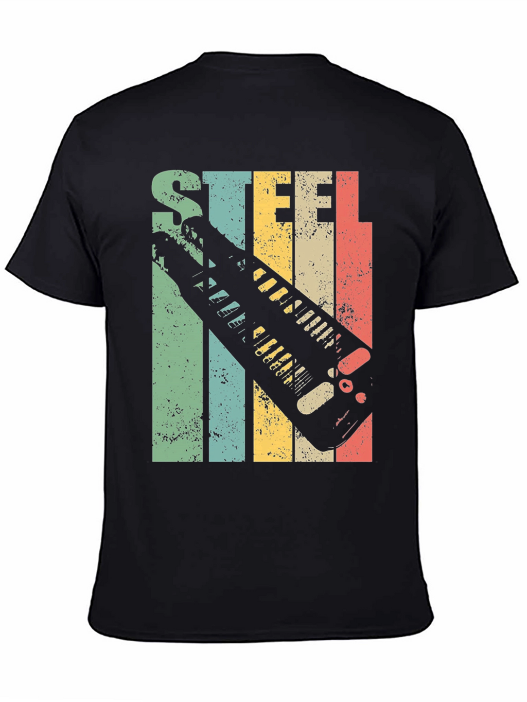Steel Guitar T-Shirt - Retro Design