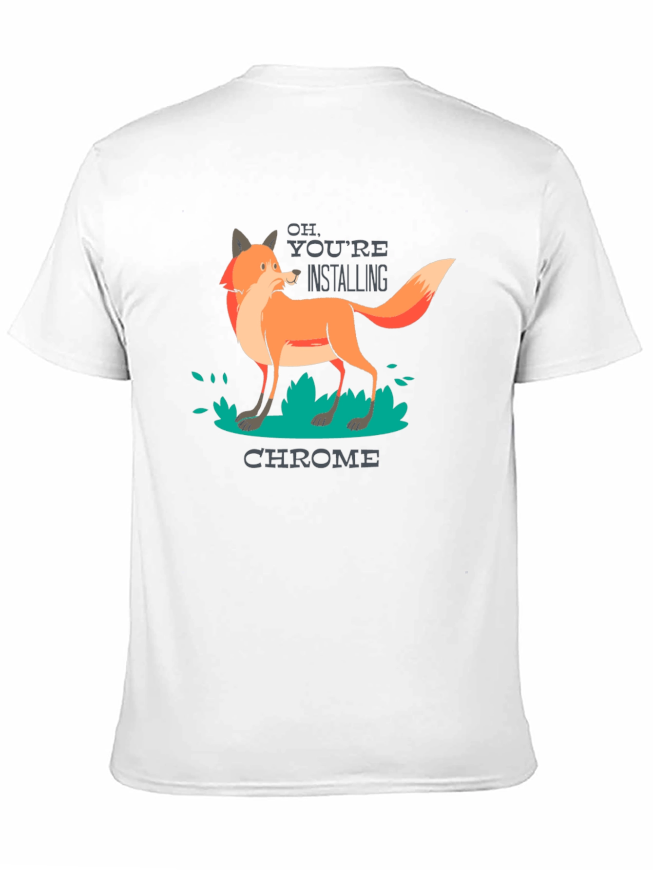 Funny Firefox Chrome T-Shirt