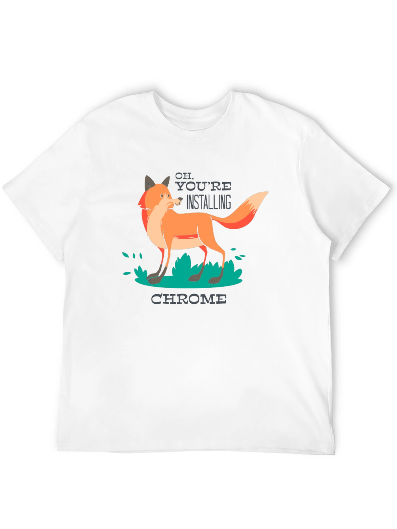 Funny Firefox Chrome T-Shirt