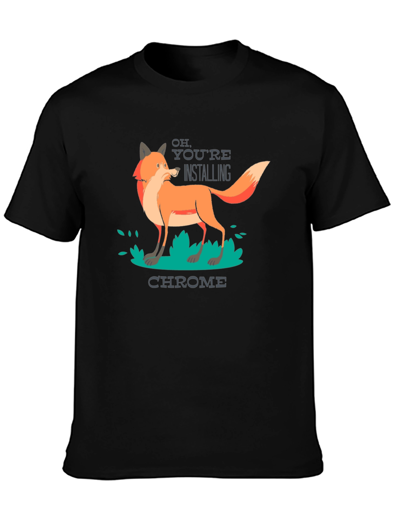 Funny Firefox Chrome T-Shirt