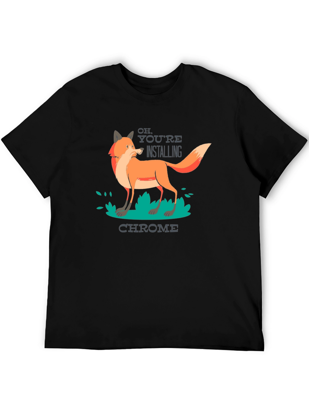 Funny Firefox Chrome T-Shirt