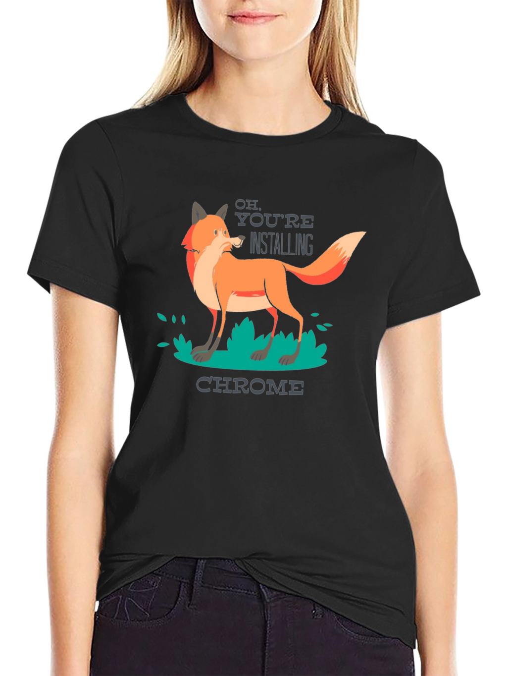 Funny Firefox Chrome T-Shirt