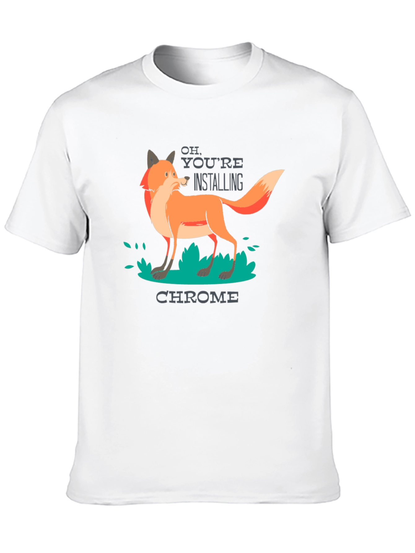 Funny Firefox Chrome T-Shirt