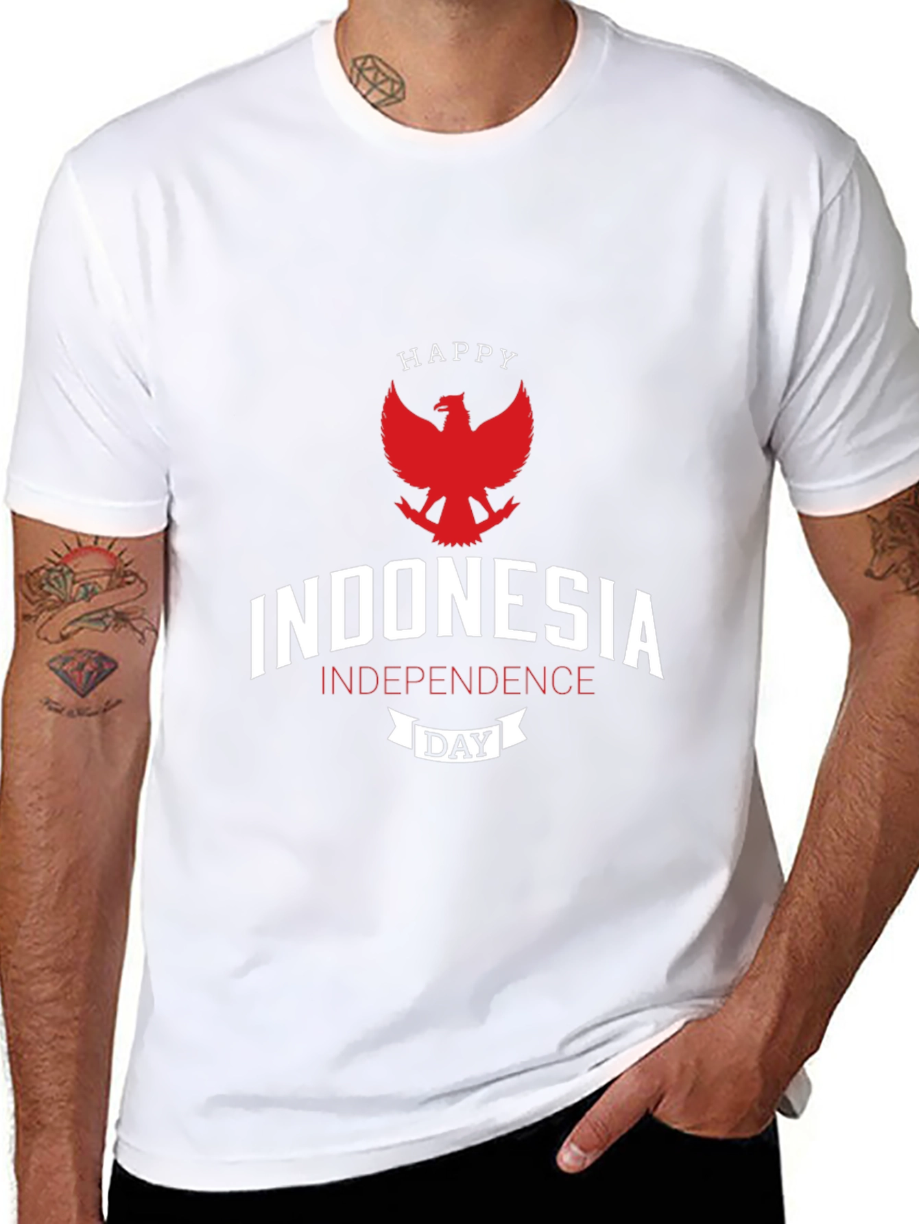 Indonesia Independence Day Graphic Tee
