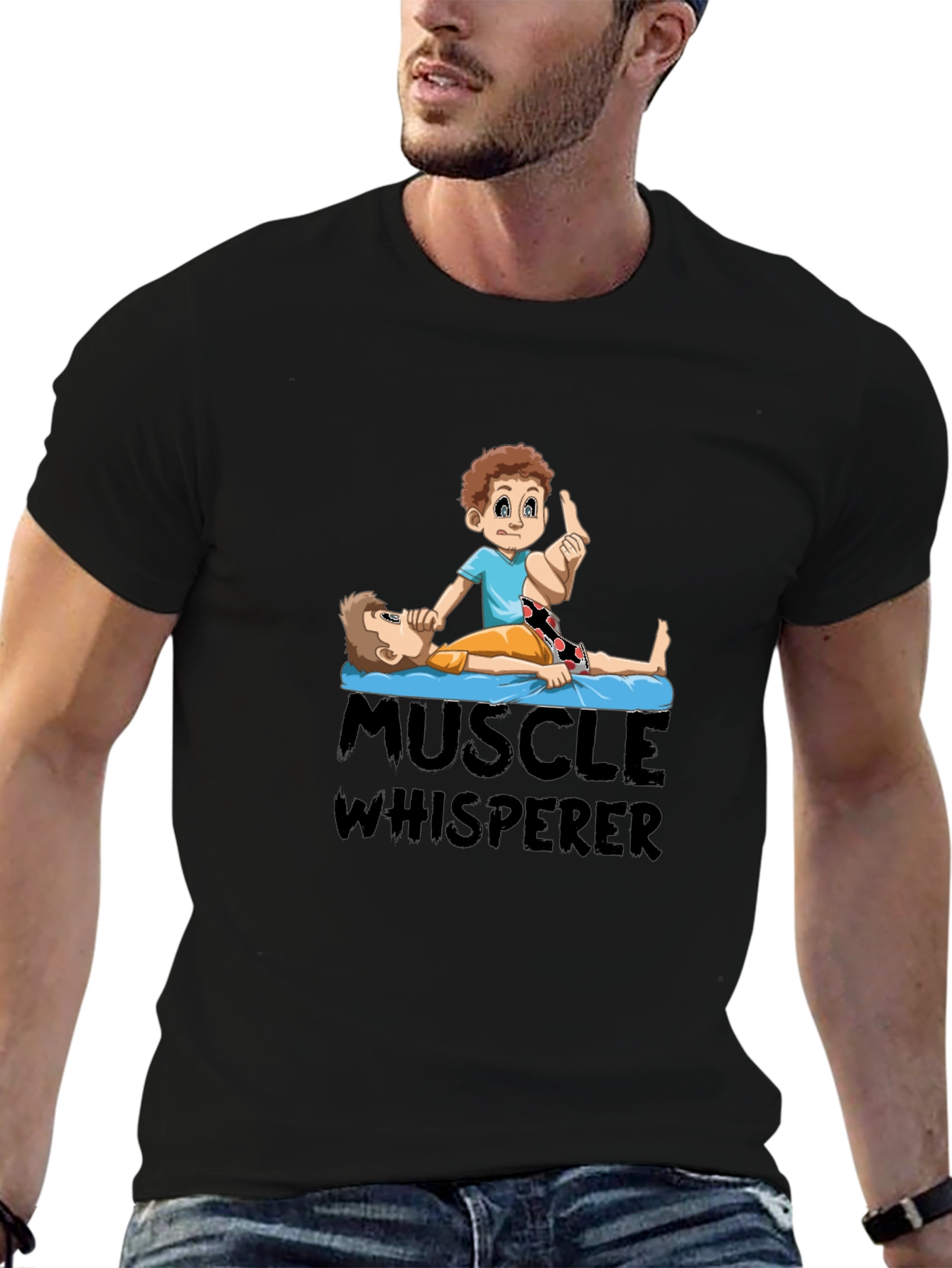 Muscle Whisperer Graphic T-Shirt