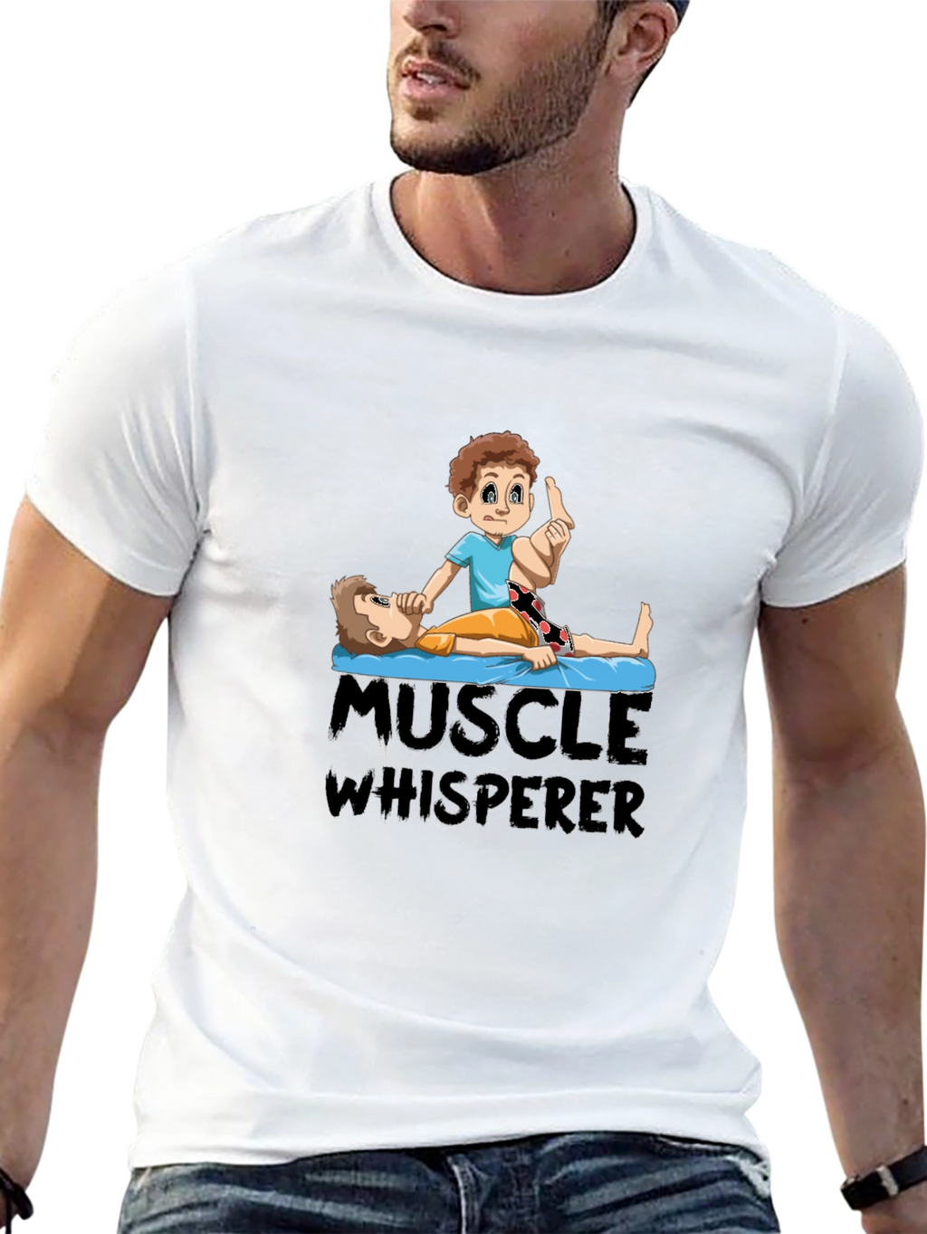 Muscle Whisperer Graphic T-Shirt