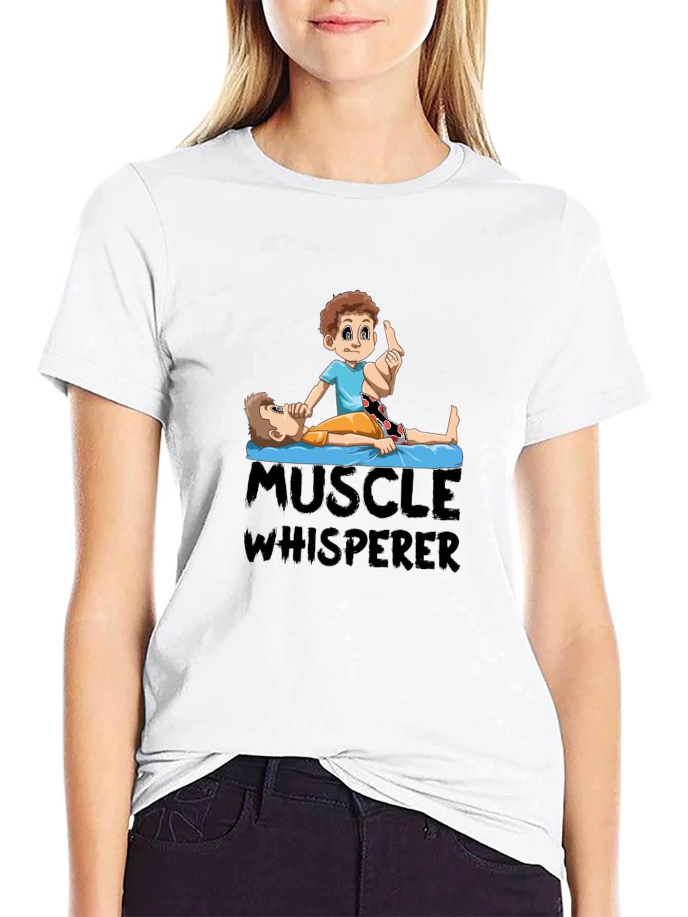 Muscle Whisperer Graphic T-Shirt
