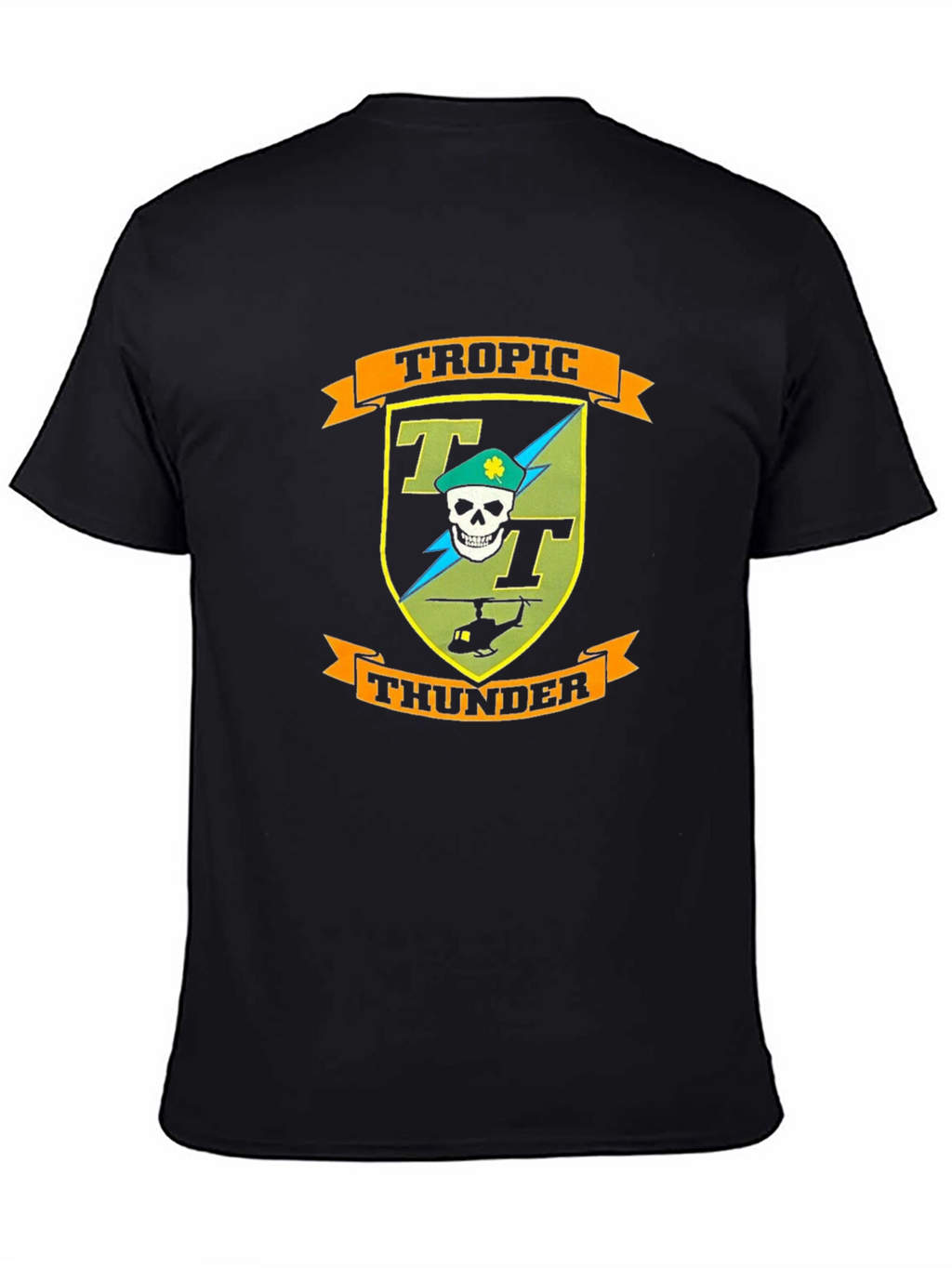 Tropic Thunder Graphic T-Shirt - Black