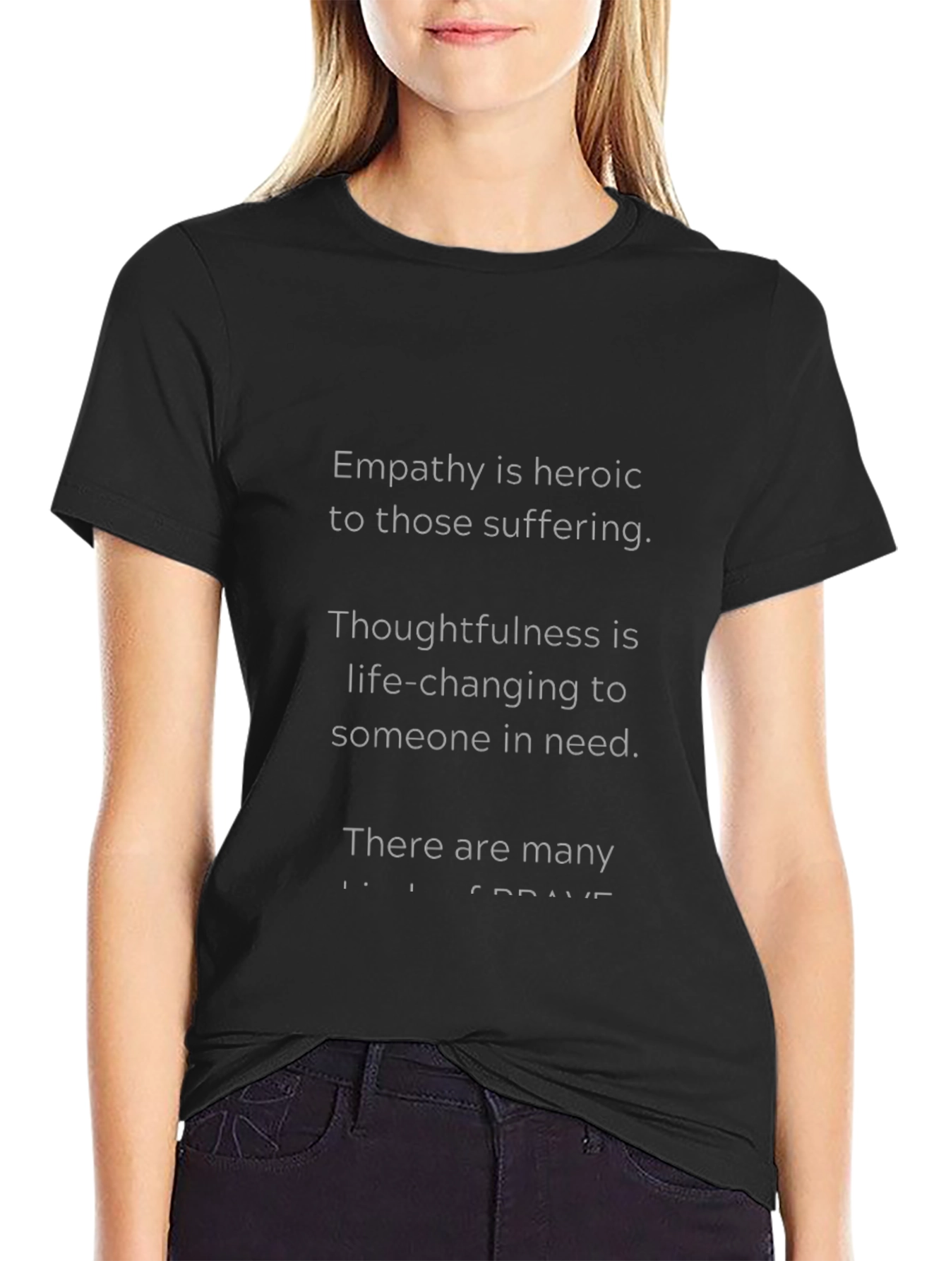 Empathy & Kindness Graphic T-Shirt