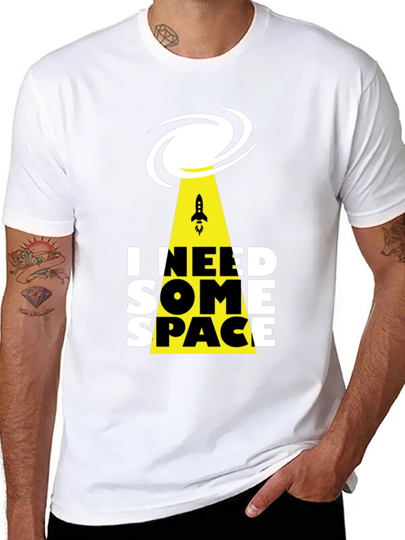 I Need Some Space T-Shirt - Funny Graphic Tee