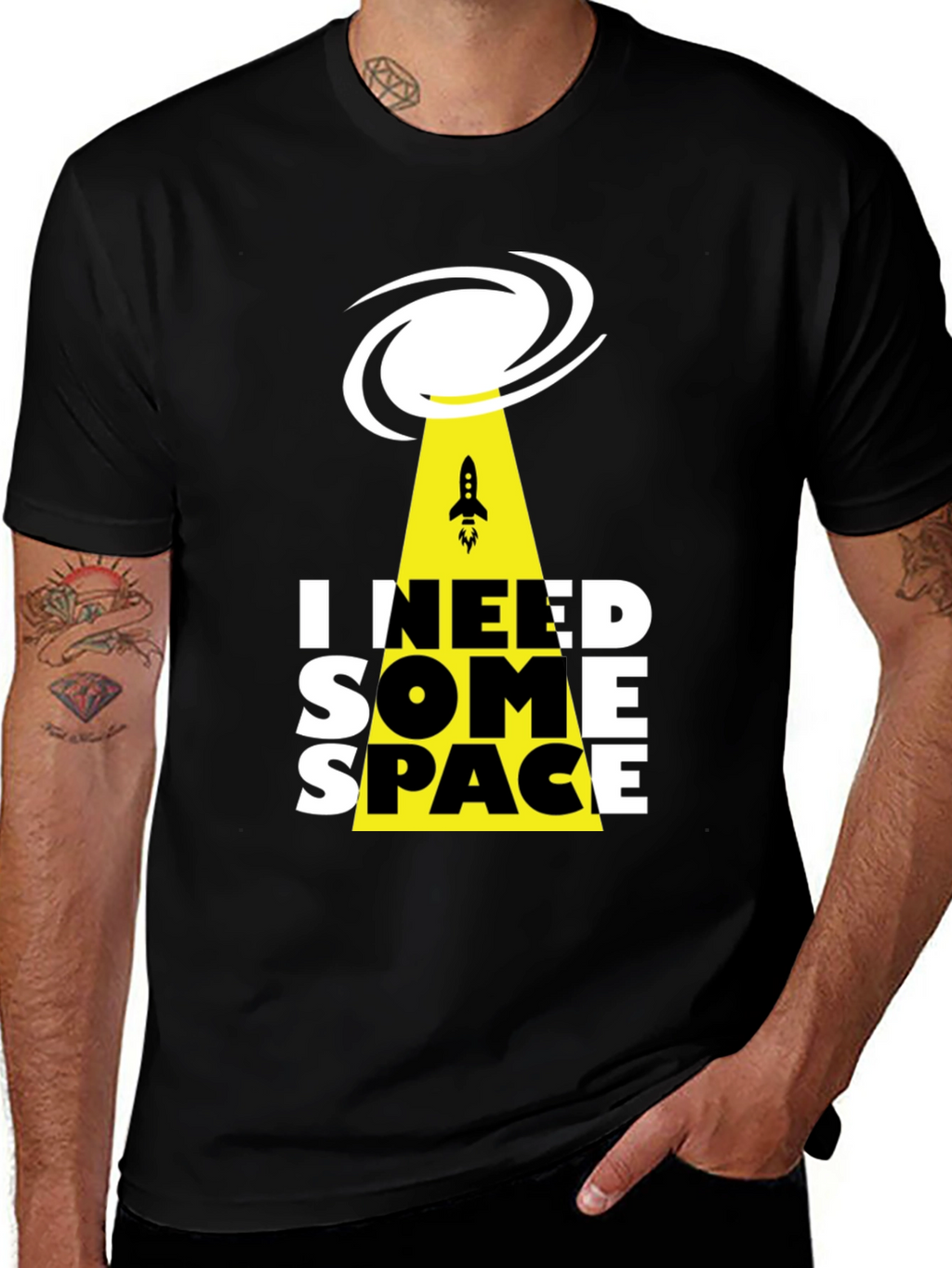 I Need Some Space T-Shirt - Funny Graphic Tee