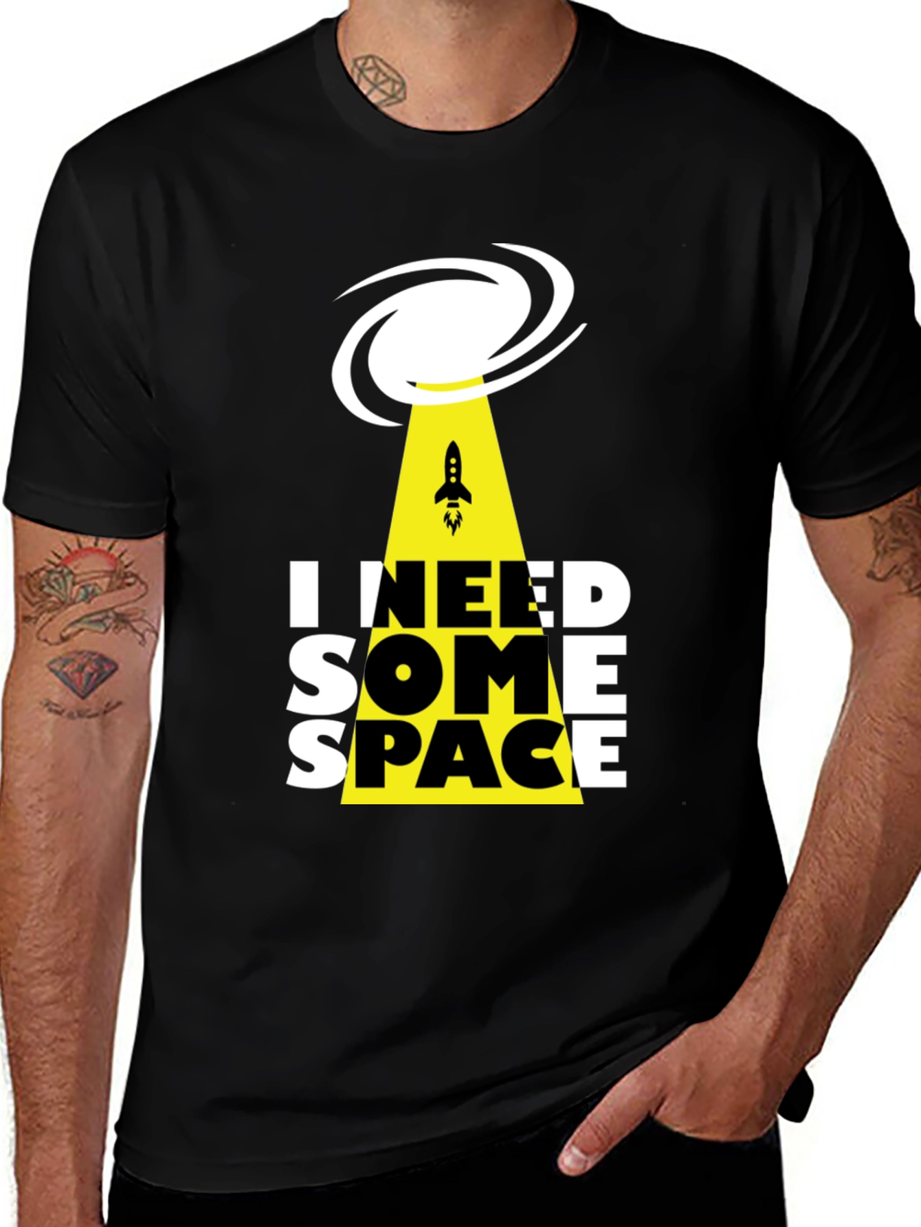 I Need Some Space T-Shirt - Funny Graphic Tee
