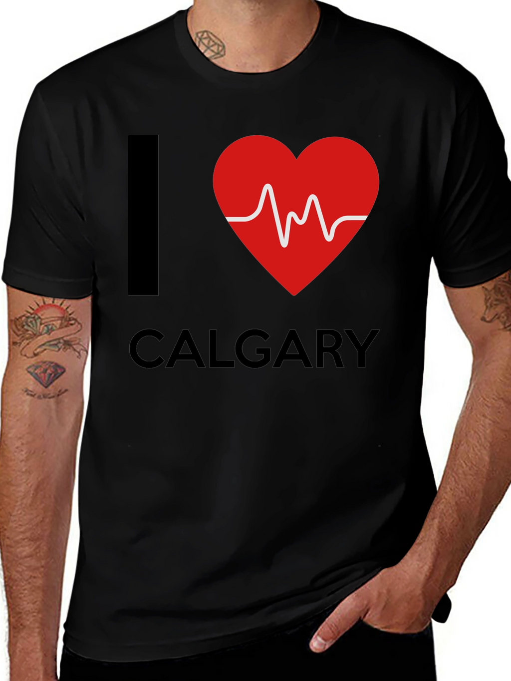 I Heart Calgary T-Shirt - City Pride Tee