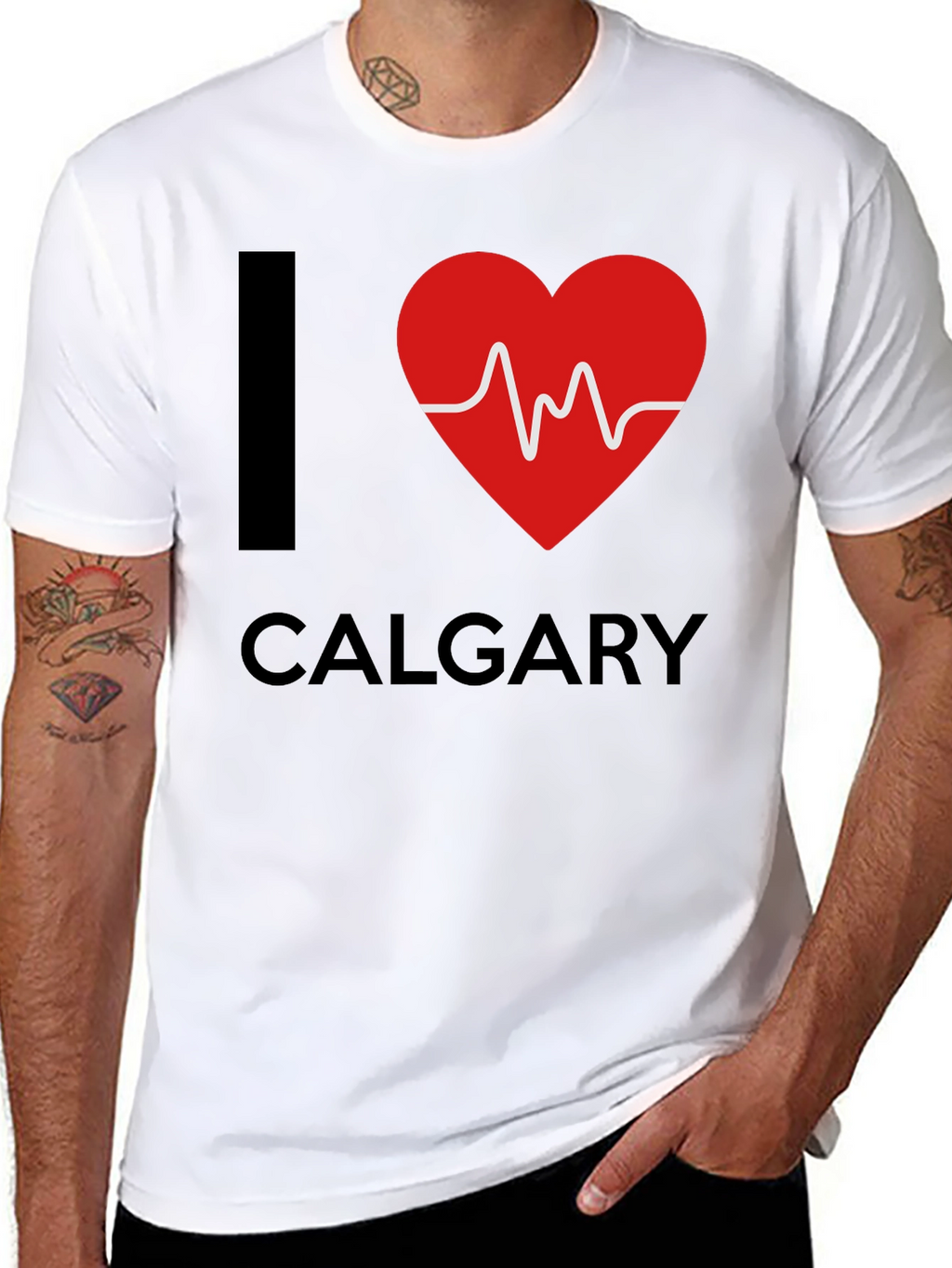 I Heart Calgary T-Shirt - City Pride Tee