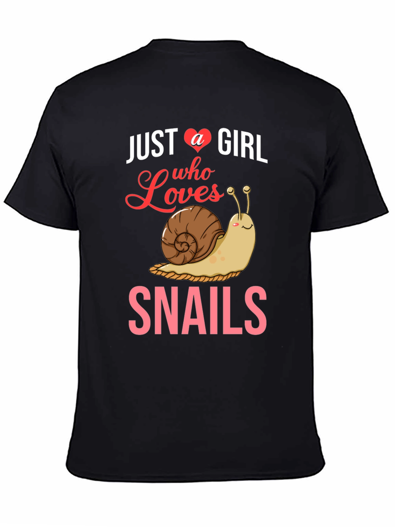 Just A Girl Who Loves Snails T-Shirt