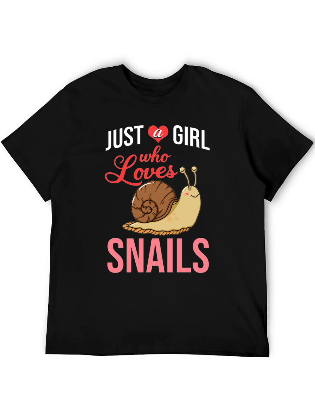 Just A Girl Who Loves Snails T-Shirt