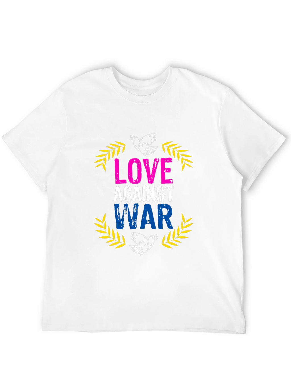 Love Against War Graphic T-Shirt