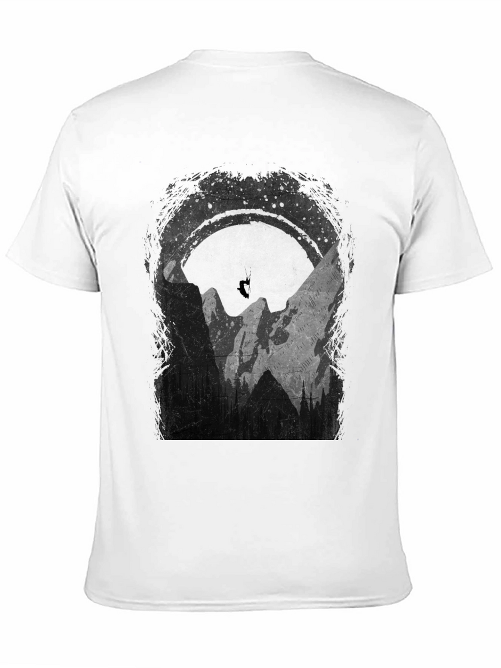 Mountain Paragliding Graphic T-Shirt - Adventure Ready!