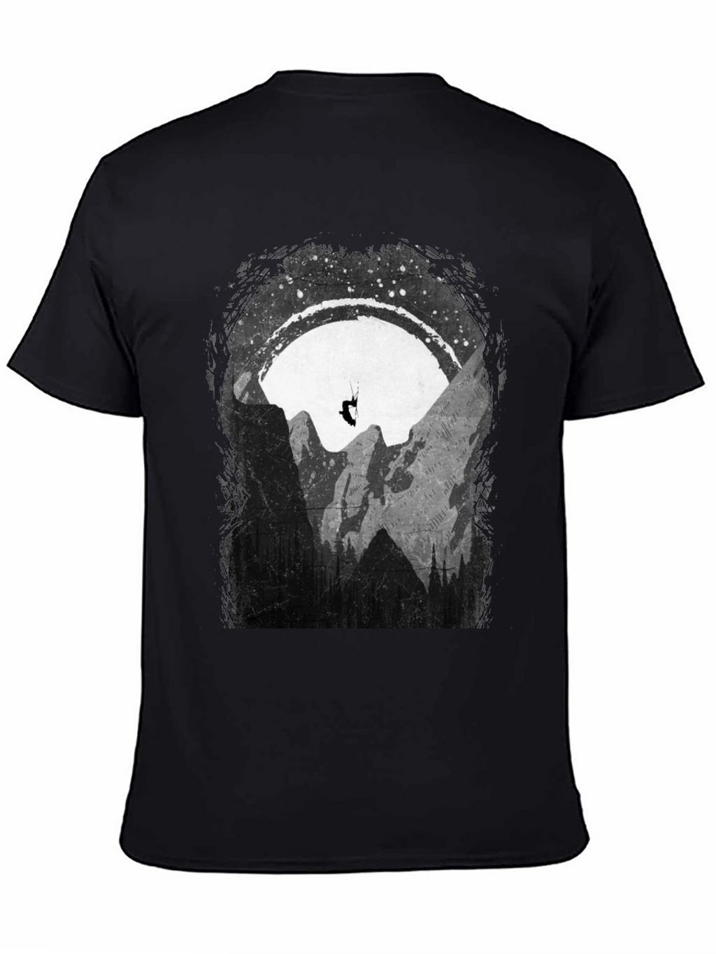 Mountain Paragliding Graphic T-Shirt - Adventure Ready!