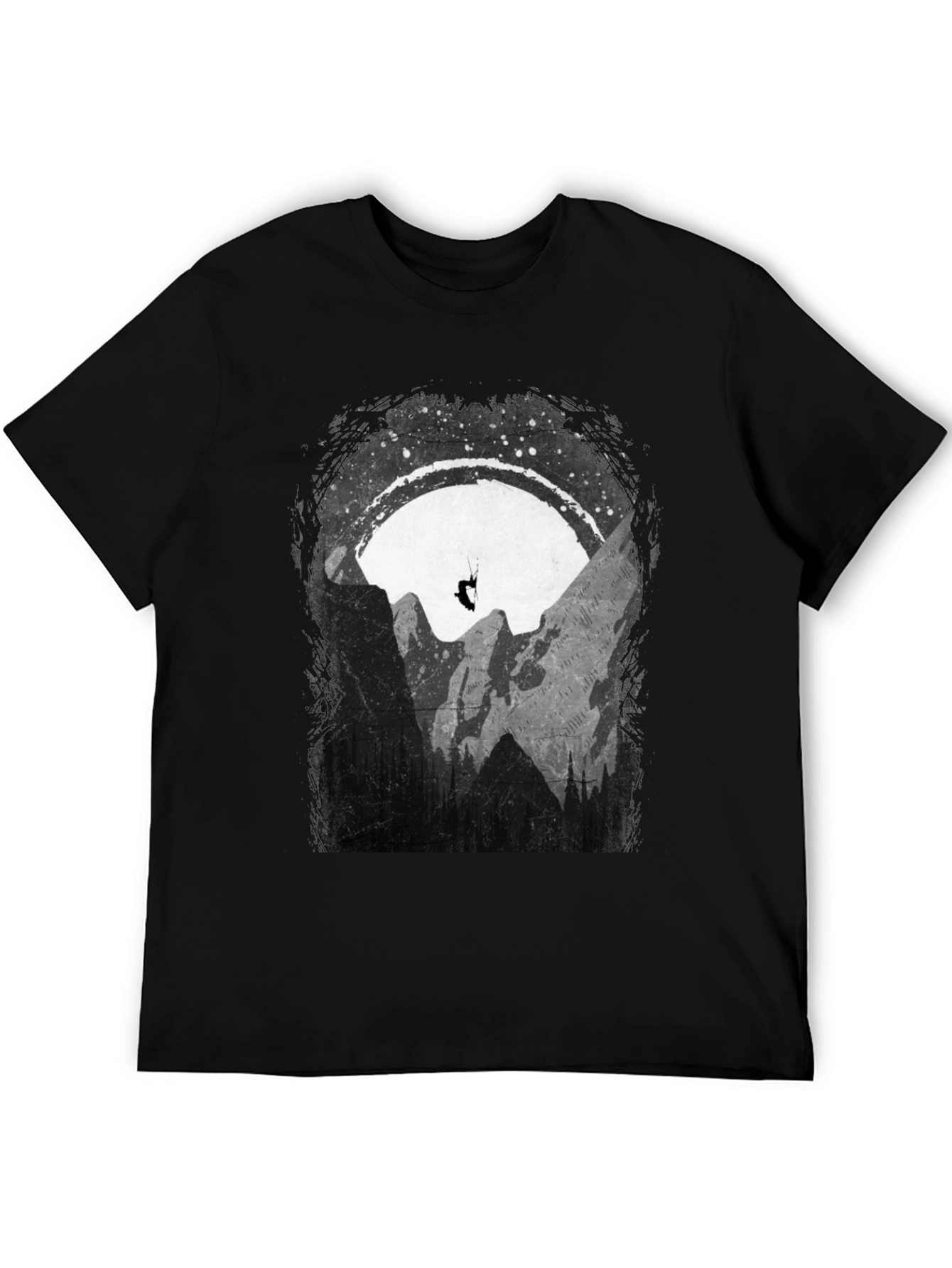Mountain Paragliding Graphic T-Shirt - Adventure Ready!