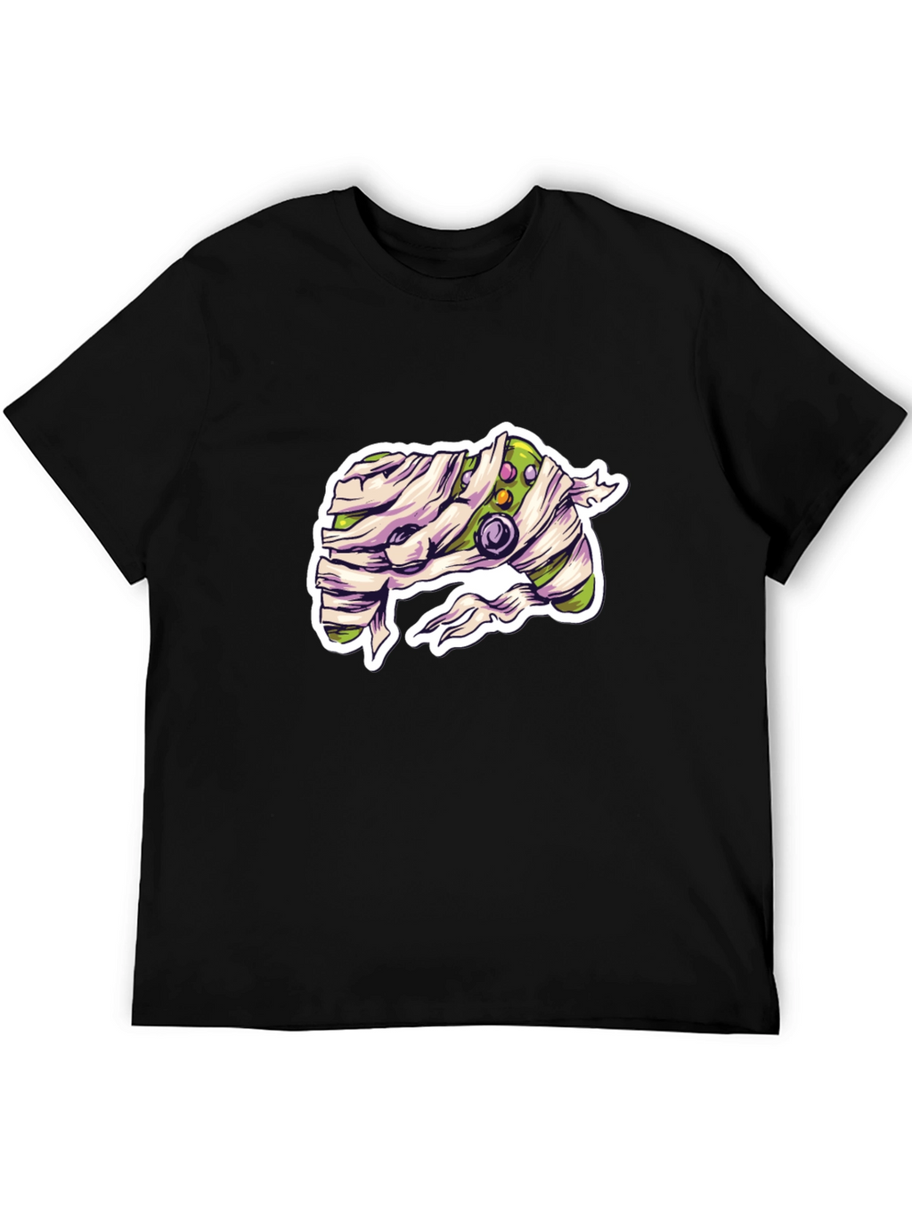 Mummy Controller Graphic T-Shirt - Gamer Halloween Tee