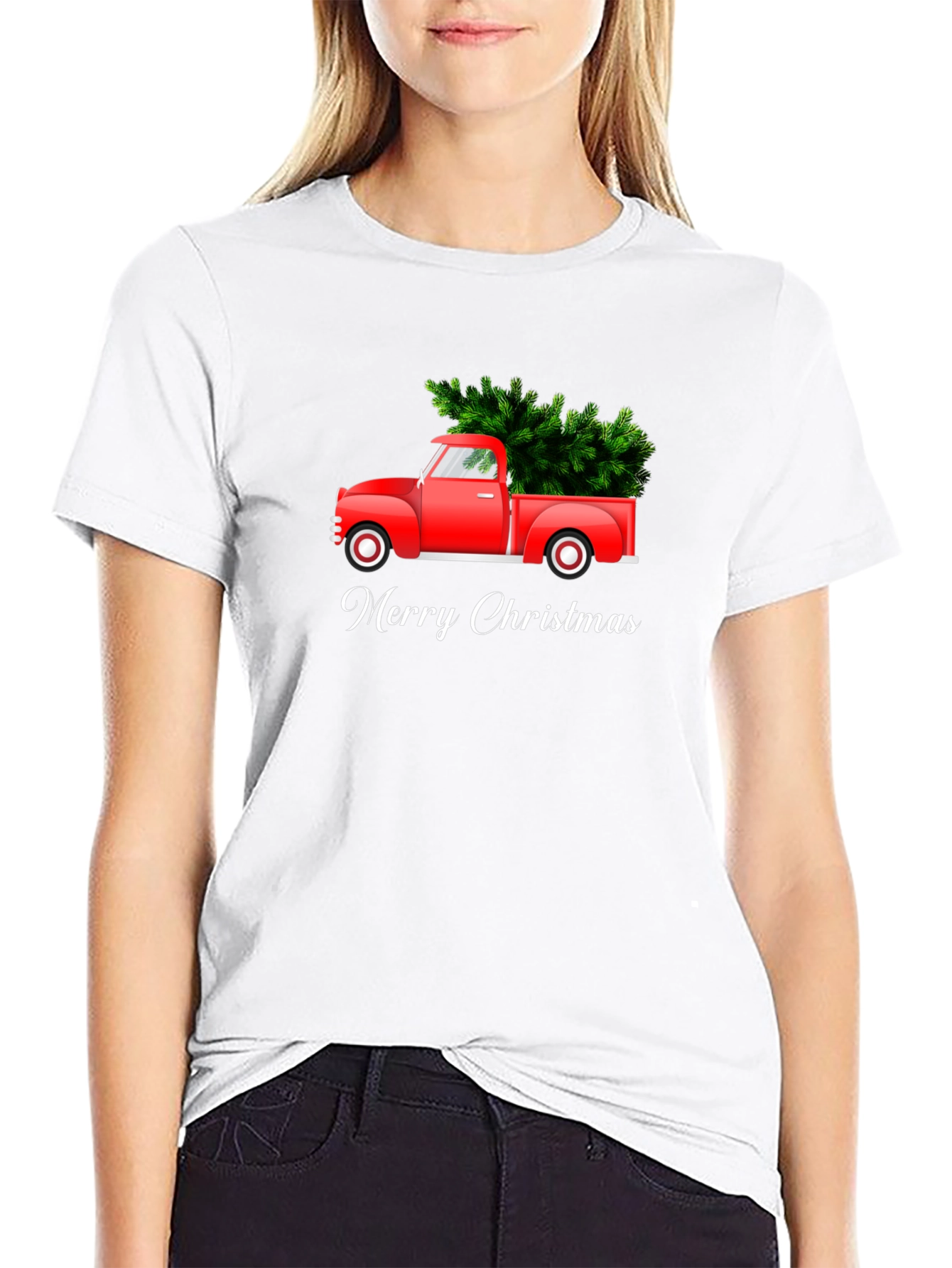 Merry Christmas Truck T-Shirt