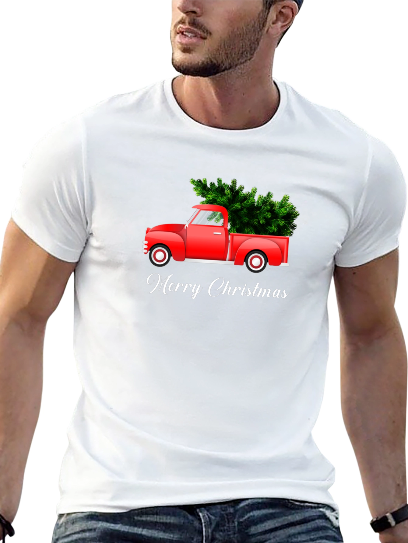Merry Christmas Truck T-Shirt