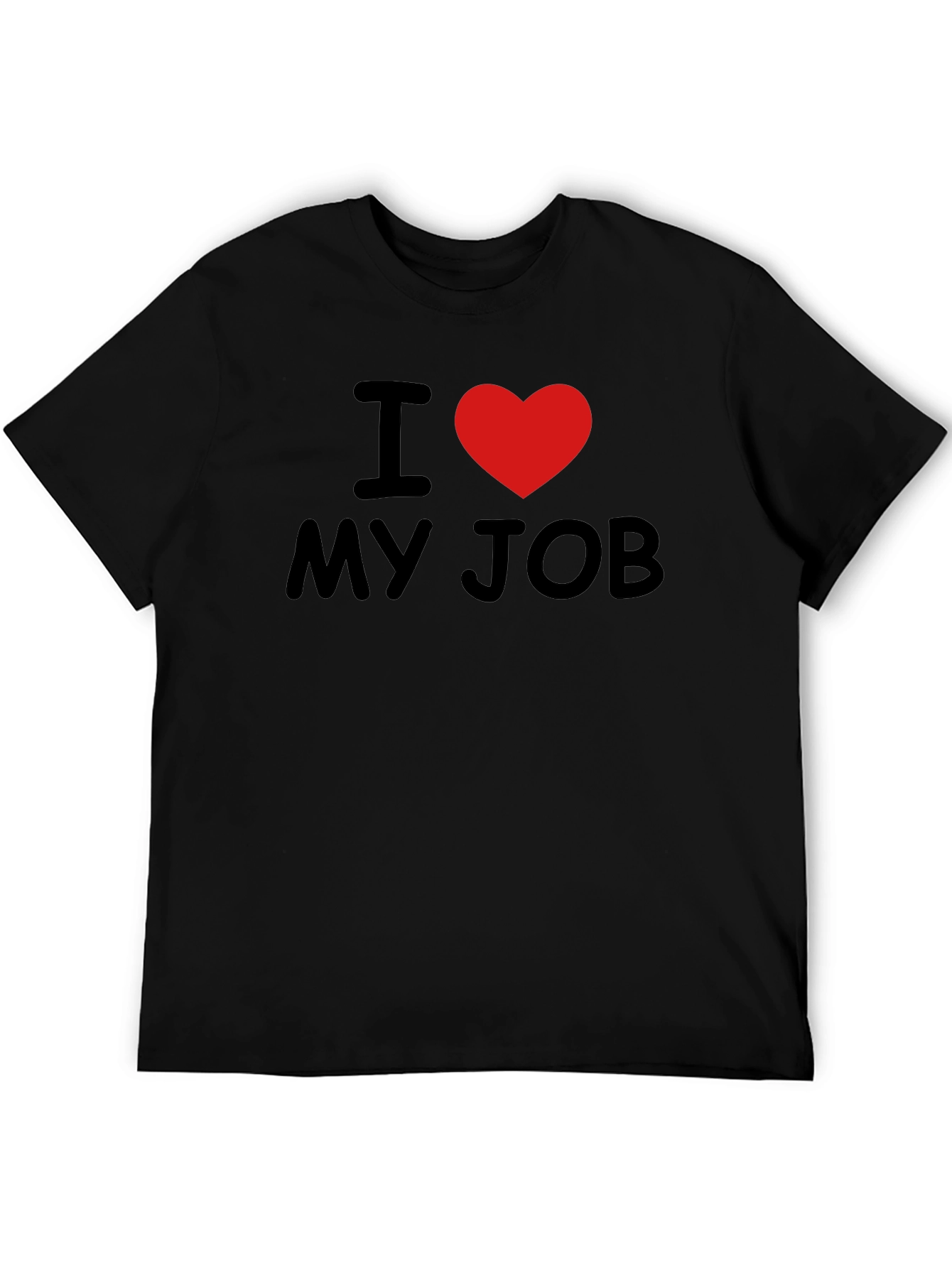 I Love My Job T-Shirt - Heart Graphic Tee