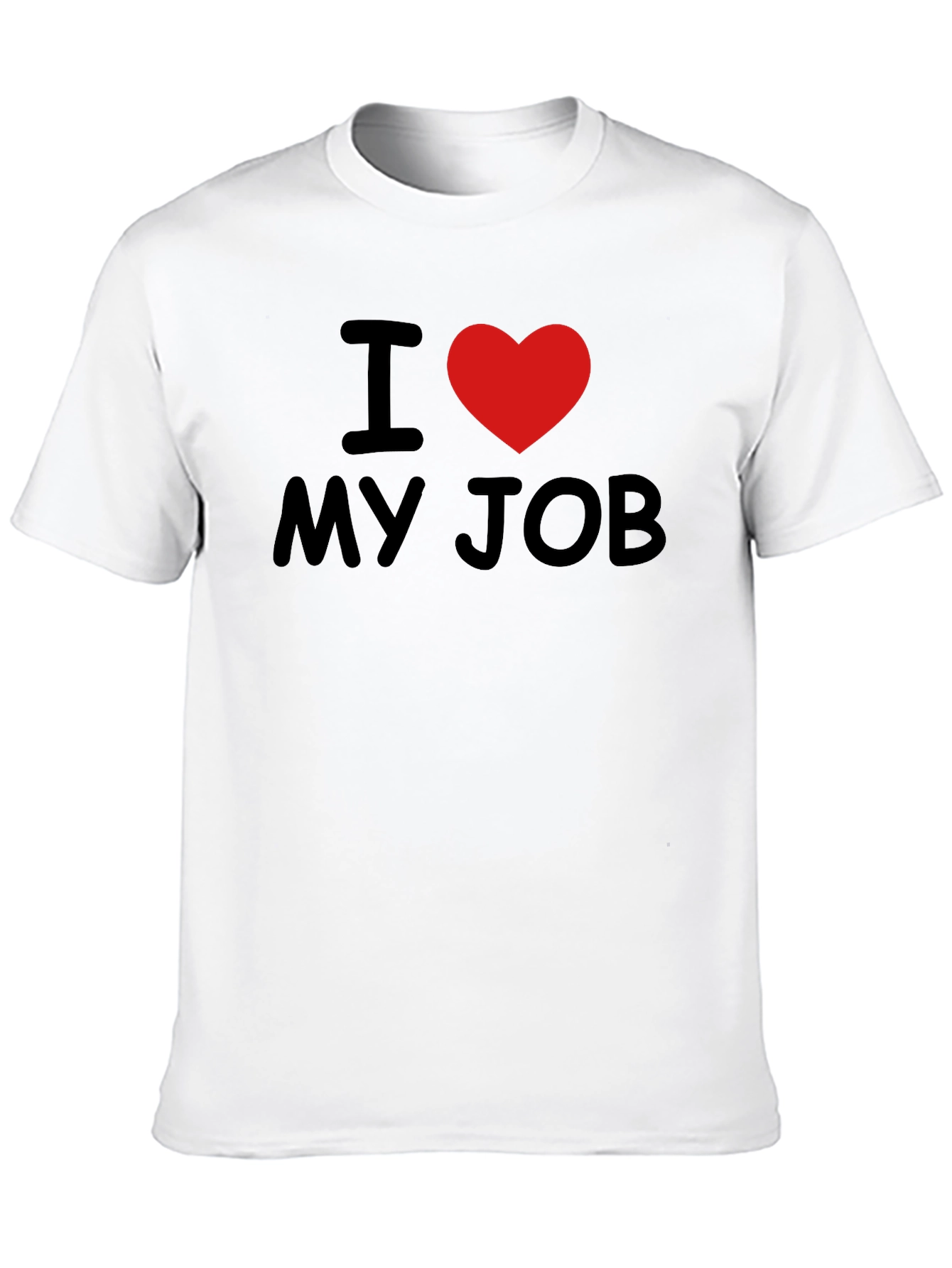 I Love My Job T-Shirt - Heart Graphic Tee