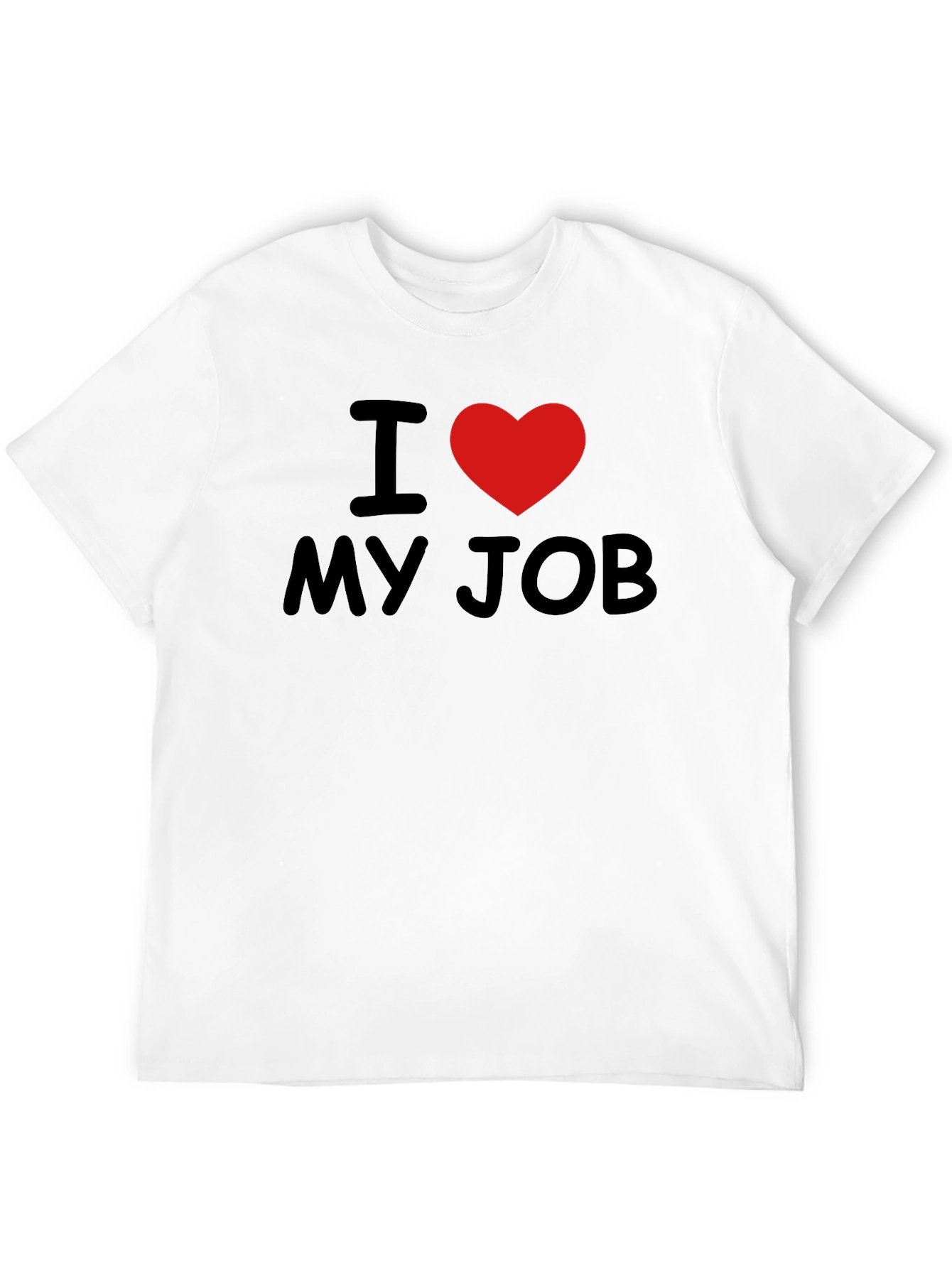 I Love My Job T-Shirt - Heart Graphic Tee