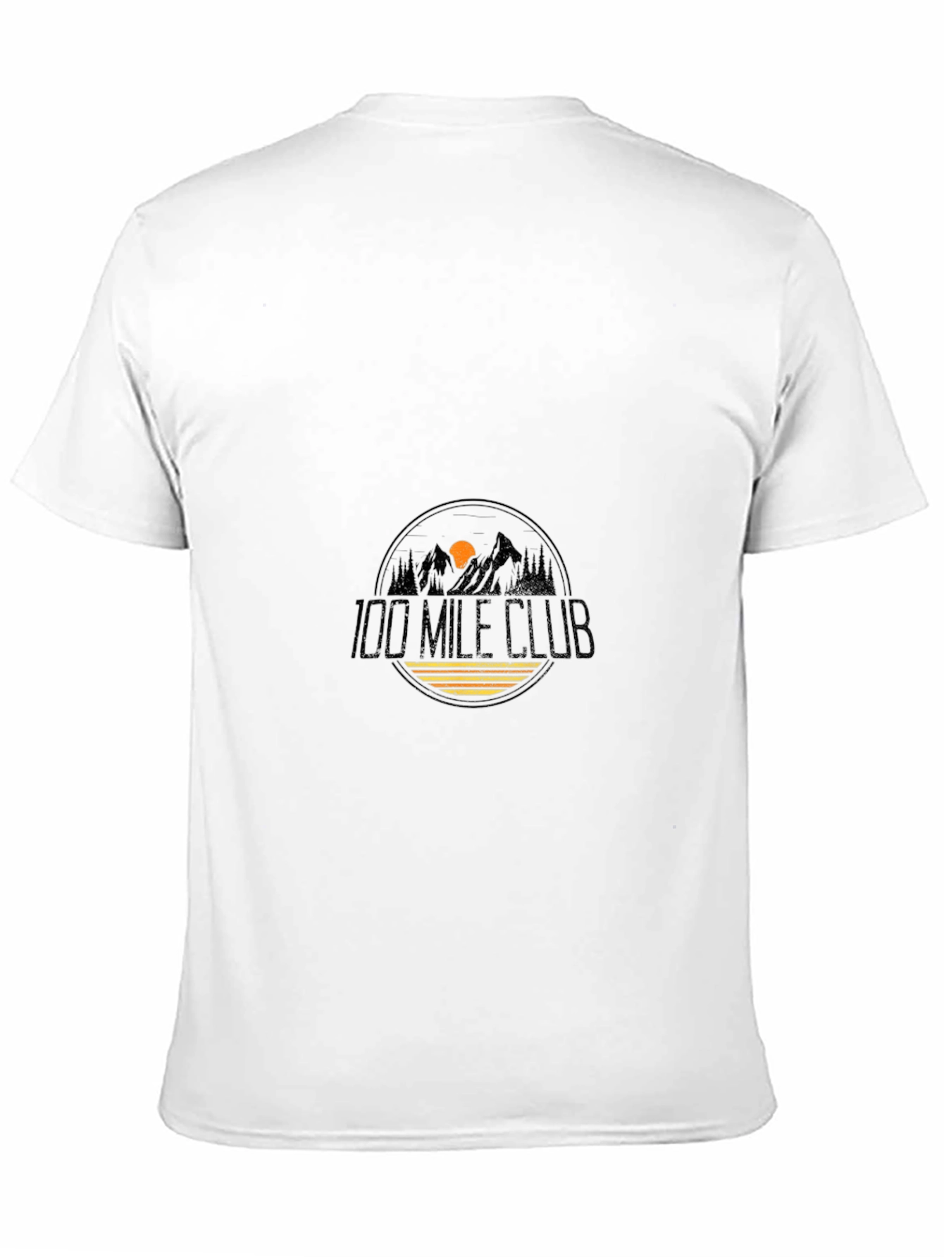 100 Mile Club Black Tee - Mountain Adventure Apparel