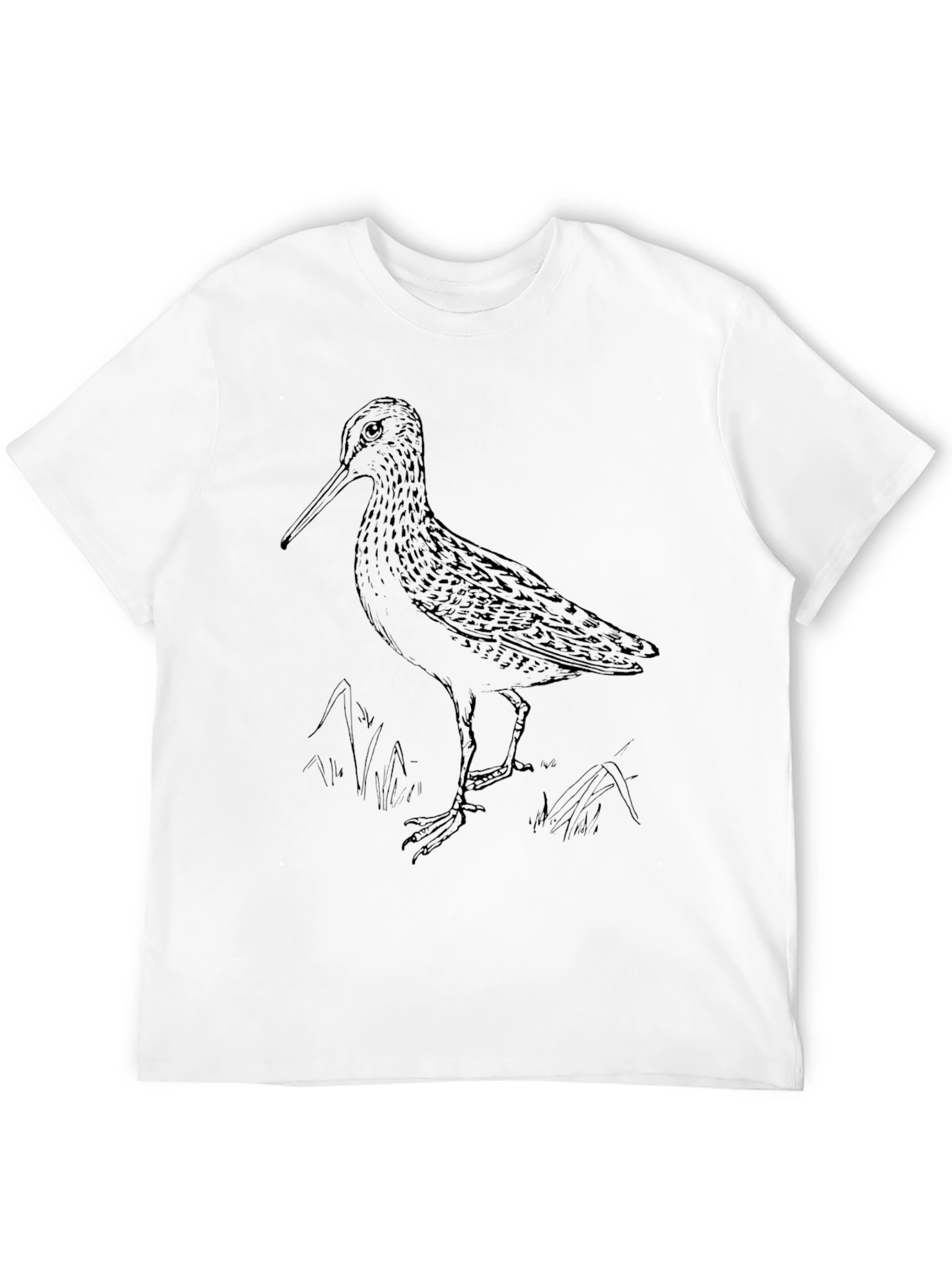 Shorebird Graphic Tee - Nature Lovers Black T-Shirt