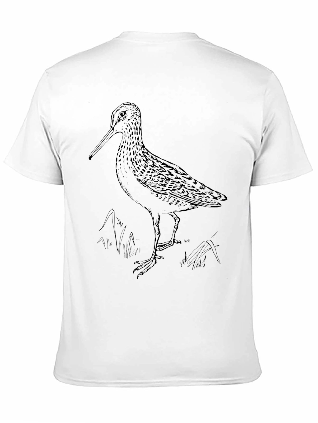 Shorebird Graphic Tee - Nature Lovers Black T-Shirt