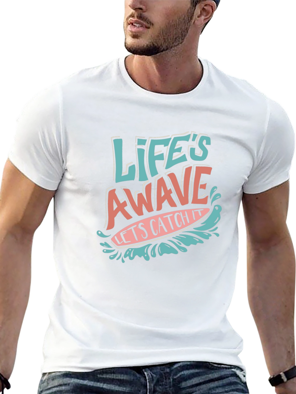 Lifes A Wave T-Shirt - Catch the Vibe!
