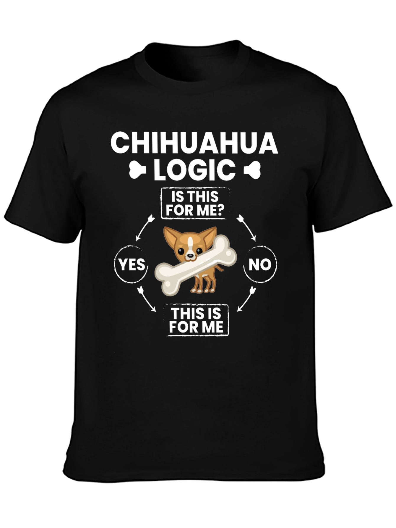 Chihuahua Logic T-Shirt