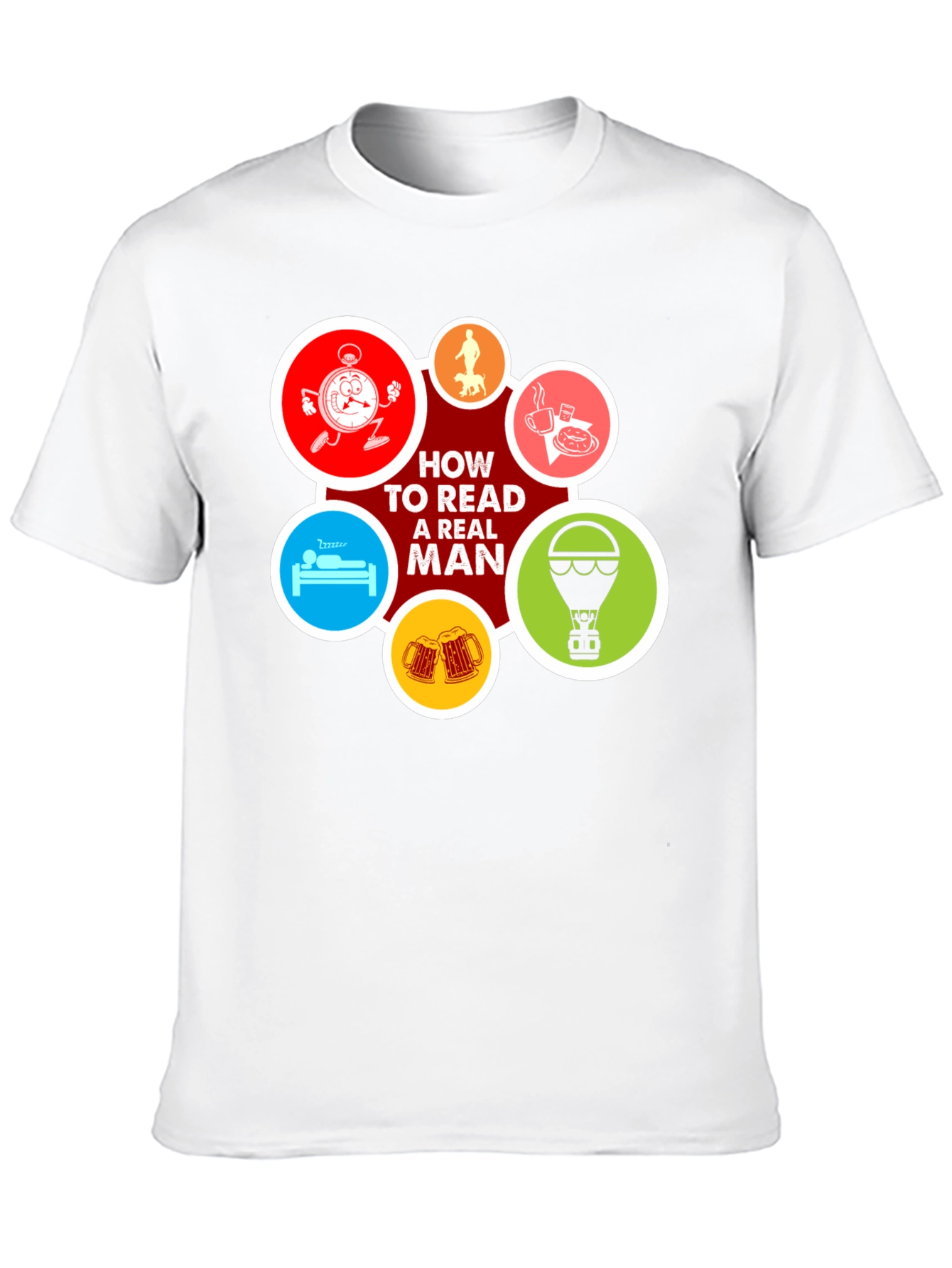 Read A Real Man Graphic Tee