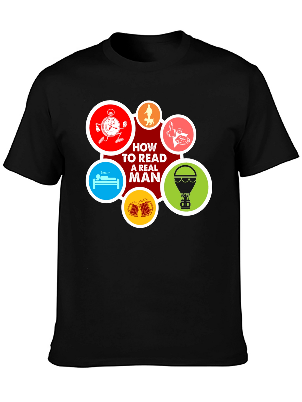 Read A Real Man Graphic Tee