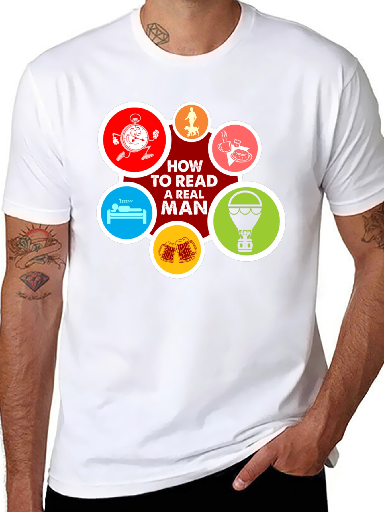 Read A Real Man Graphic Tee