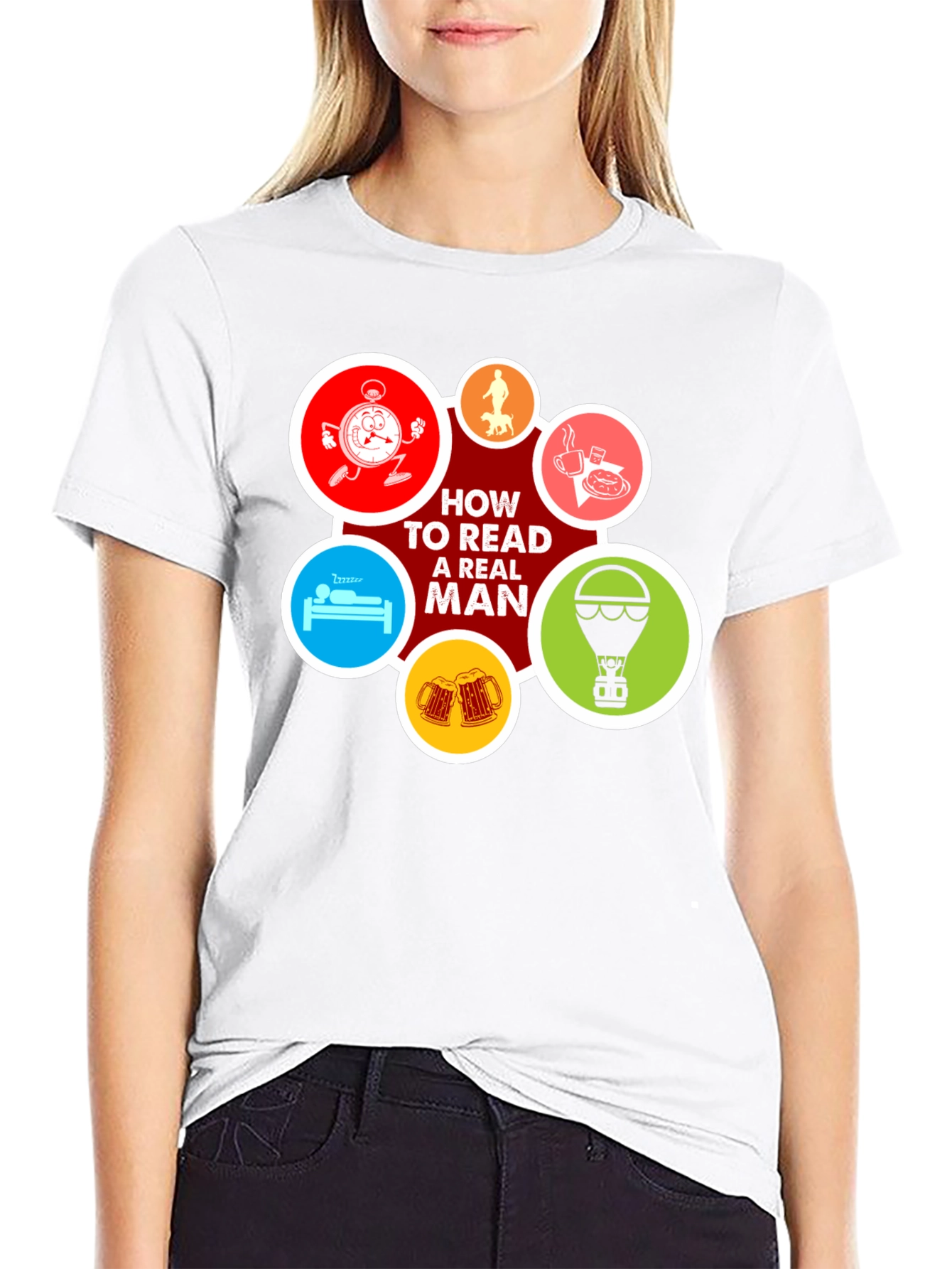 Read A Real Man Graphic Tee