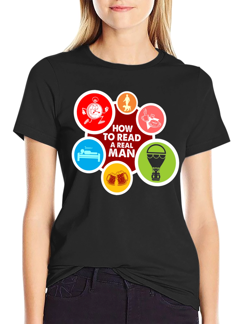 Read A Real Man Graphic Tee