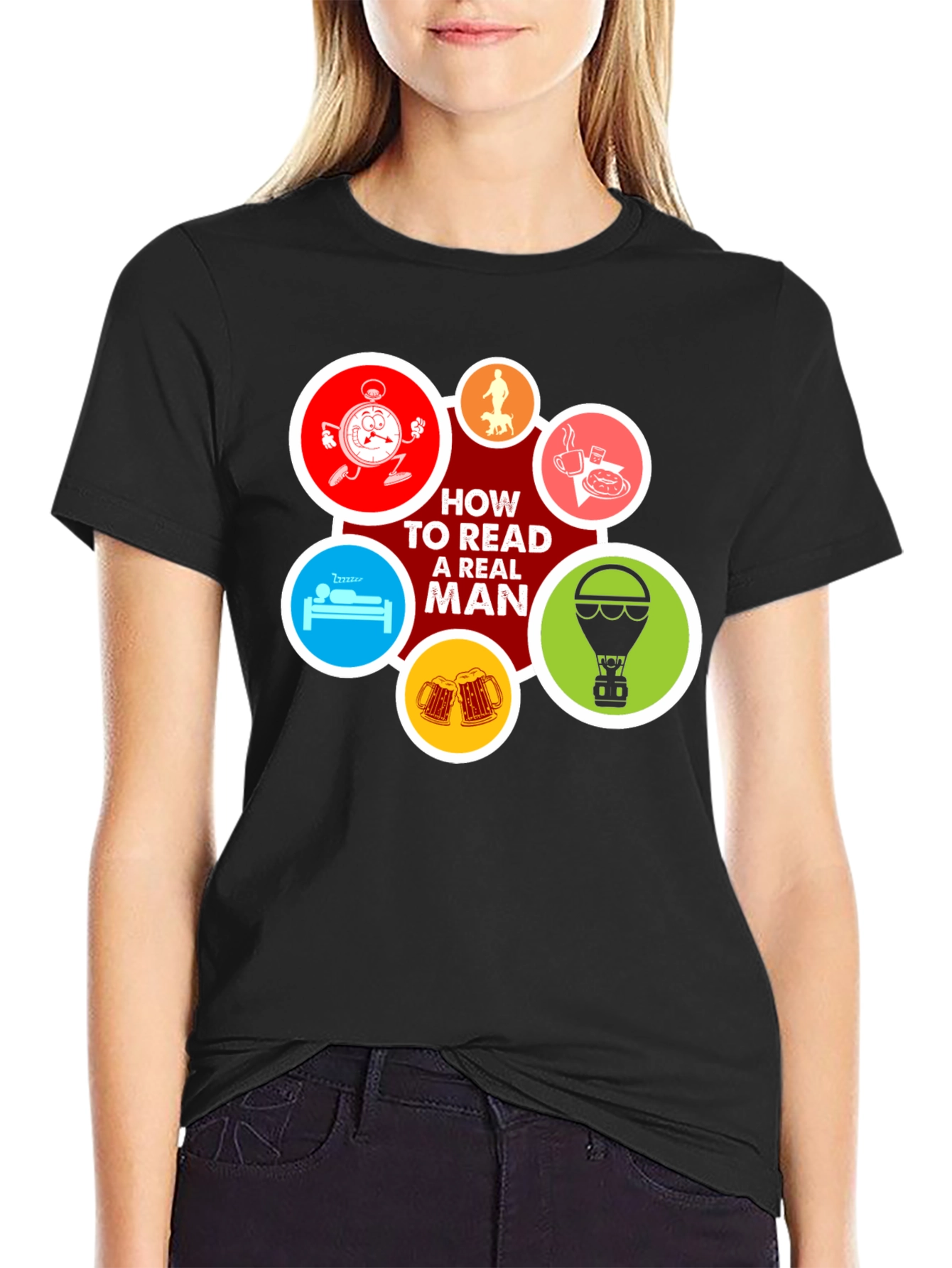 Read A Real Man Graphic Tee
